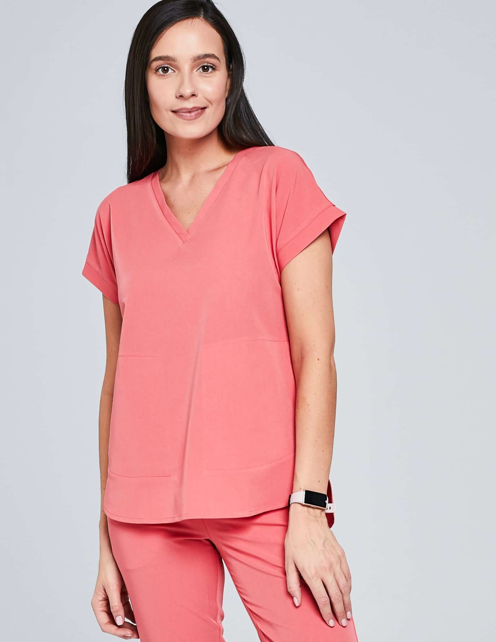 Kendall Medical Sweatshirt - CANDY CORAL