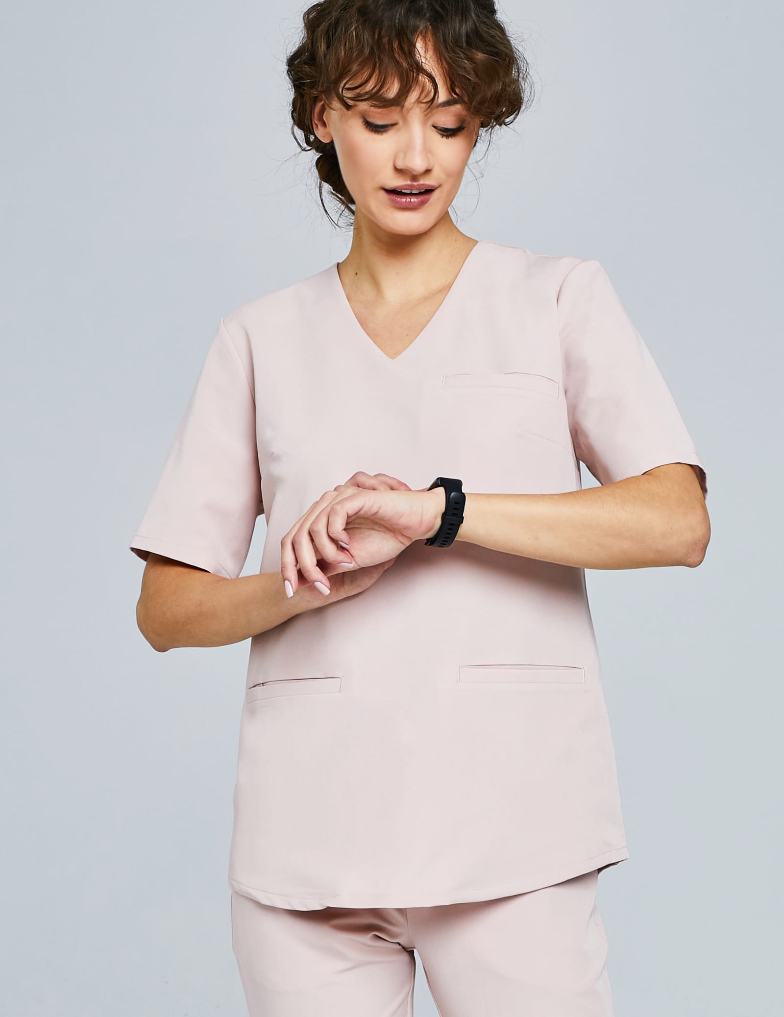 Bluza Medyczna Grace - DUSTY ROSE