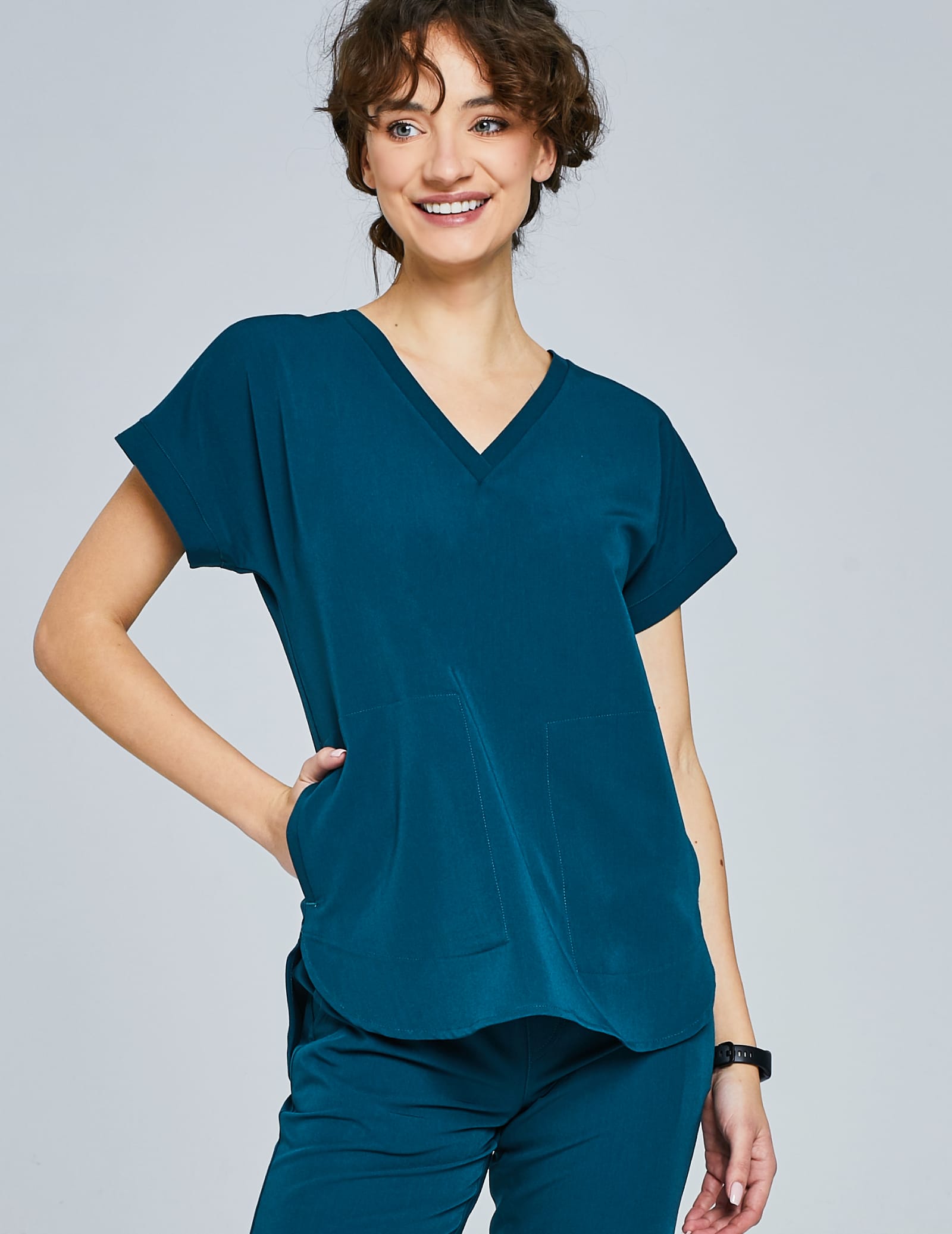 Kendall Medical Sweatshirt - VERDE DEEP