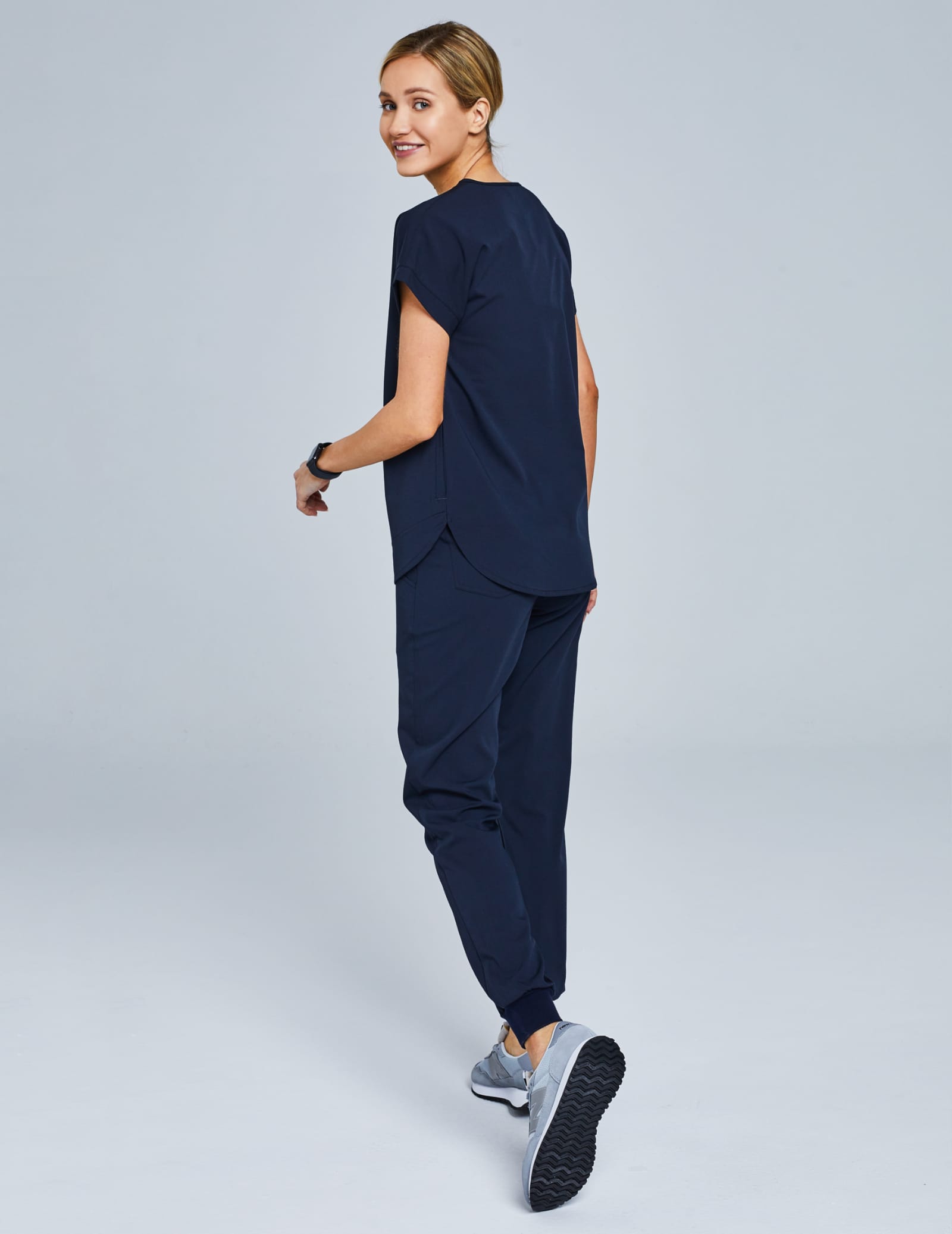 Pantaloni Joggers pentru femei - MIDNIGHT BLUE