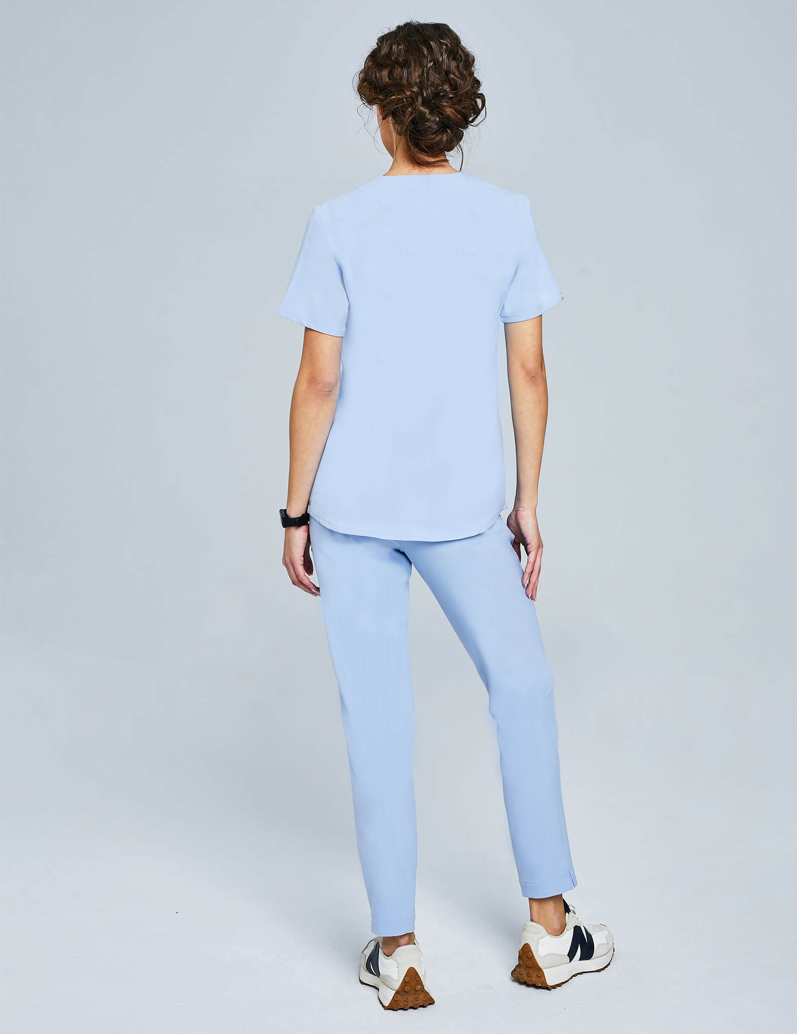 Pantaloni pentru femei Basic - CEIL BLUE