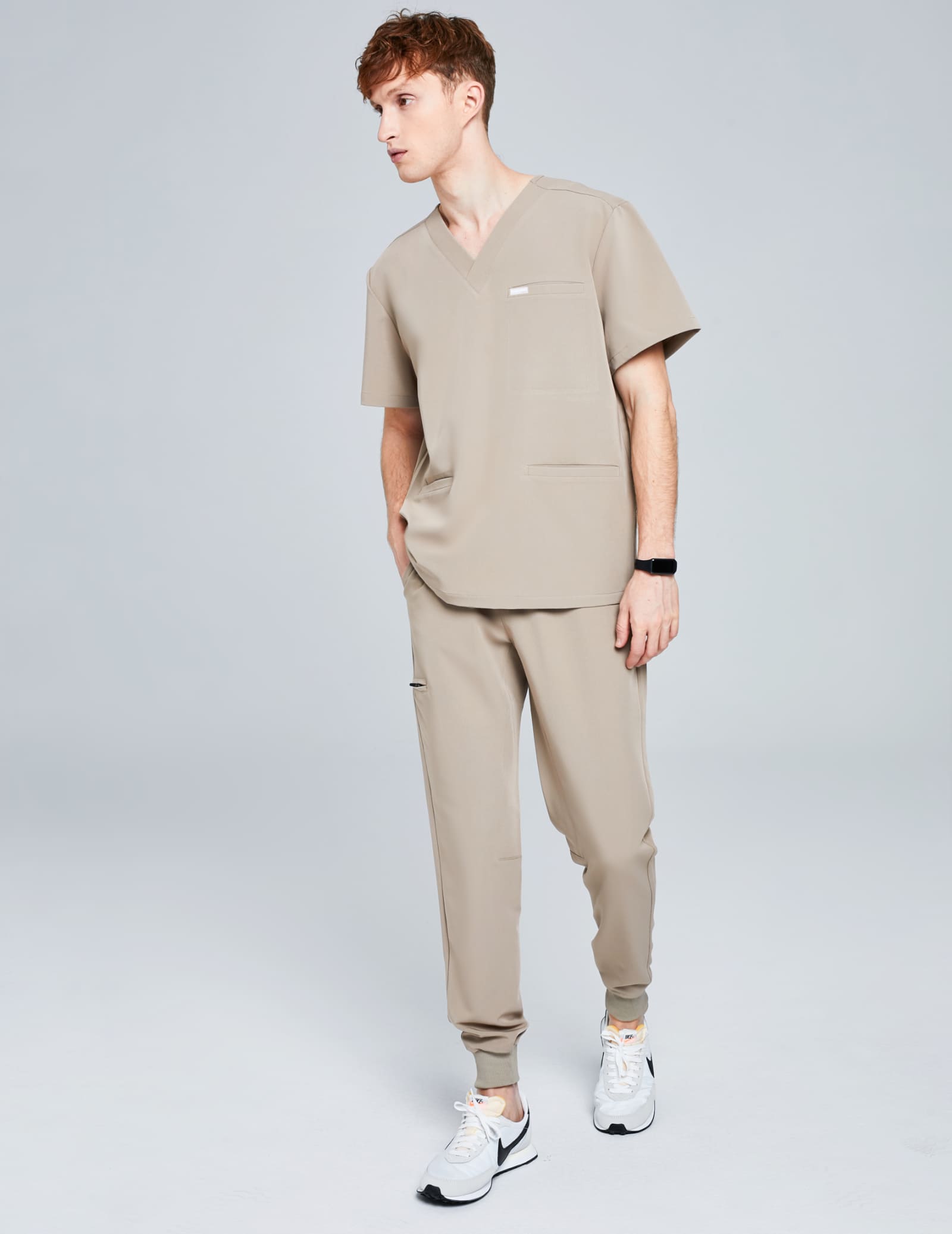 Pantaloni Joggers pentru bărbați - BEIGE