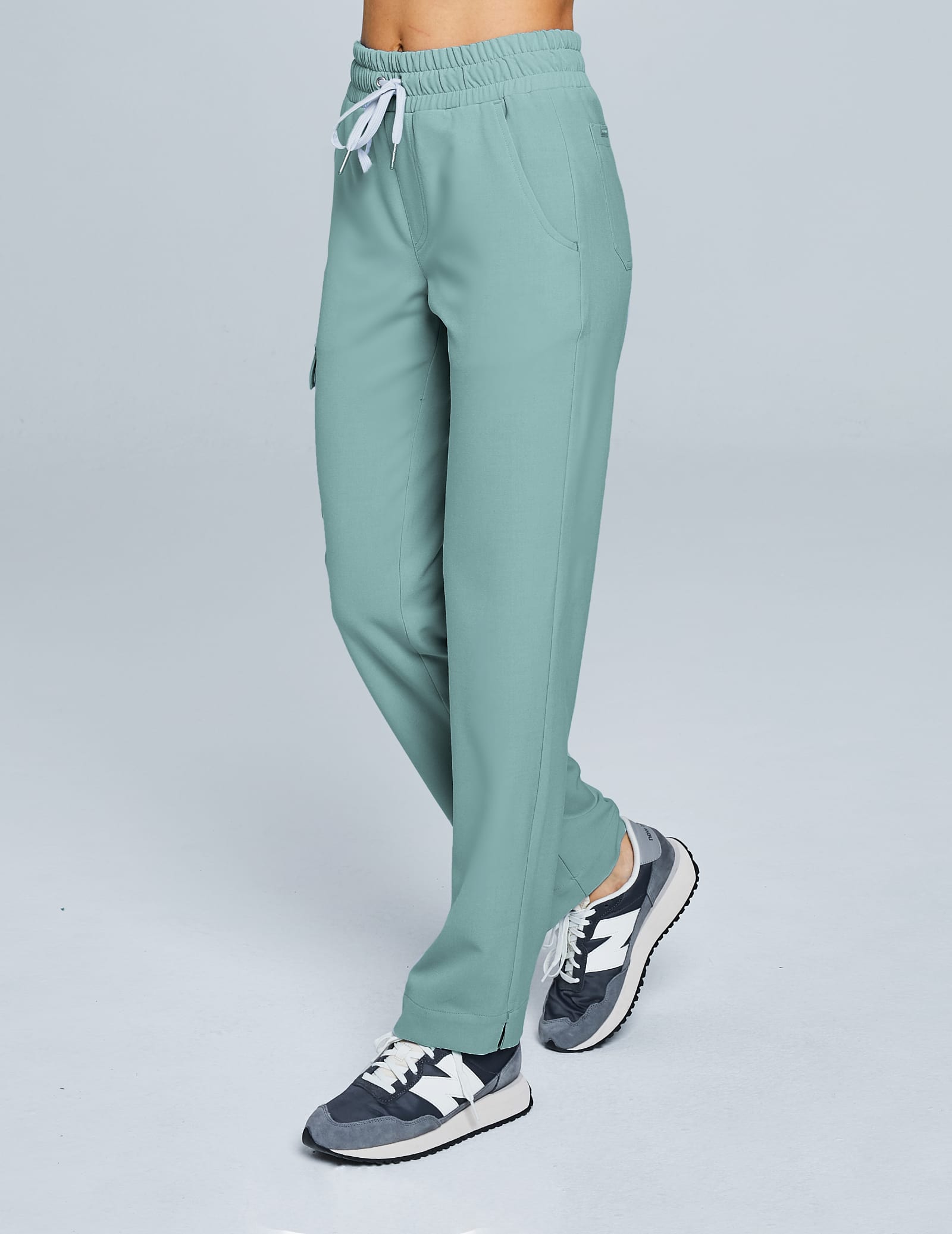 Pantaloni de yoga - DUSTY GREEN