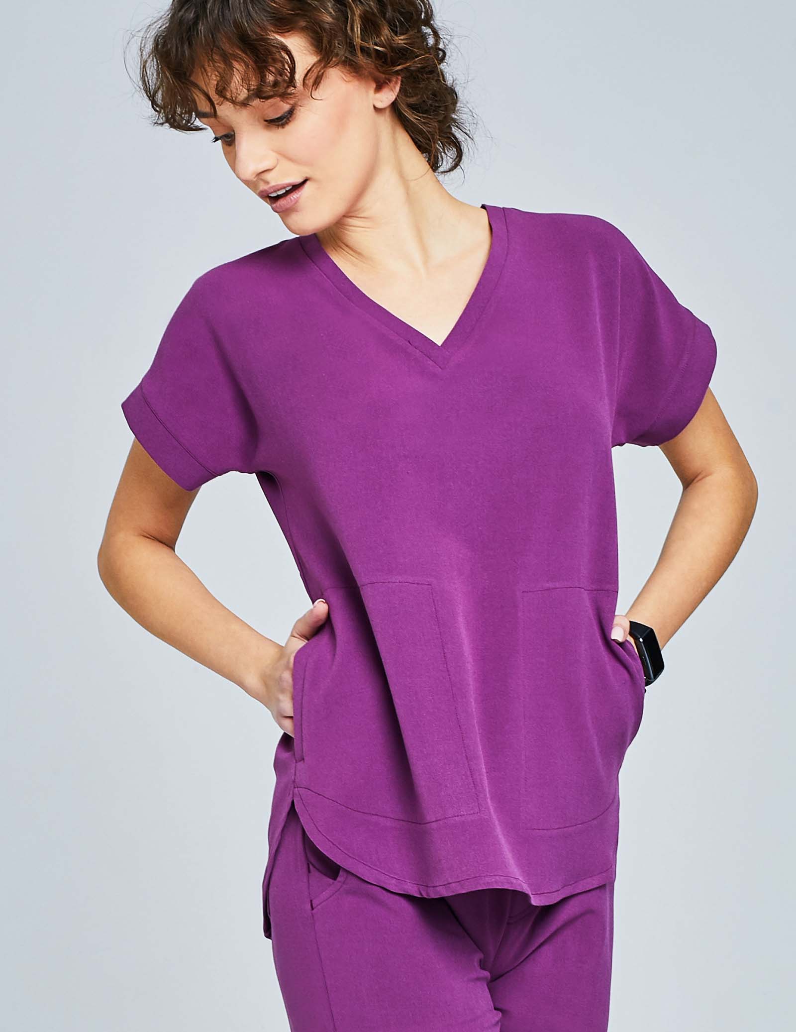 Kendall Medical Sweatshirt - Violet struguri