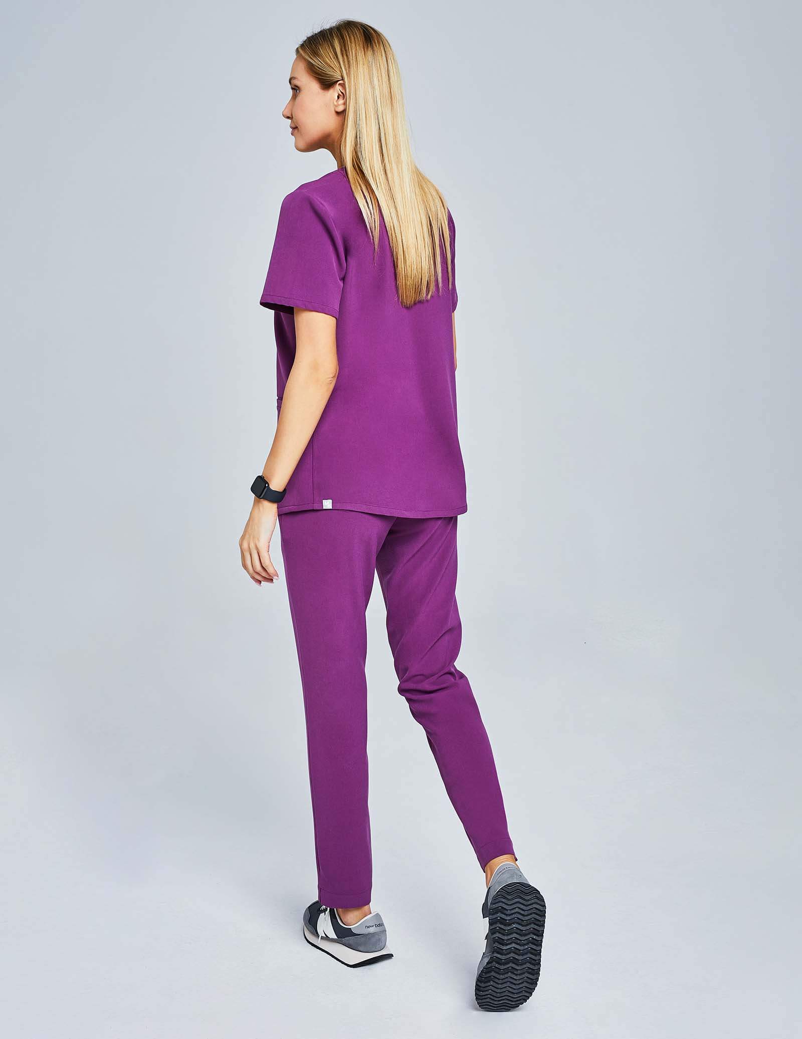 Pantaloni pentru femei Basic - GRAPE PURPLE