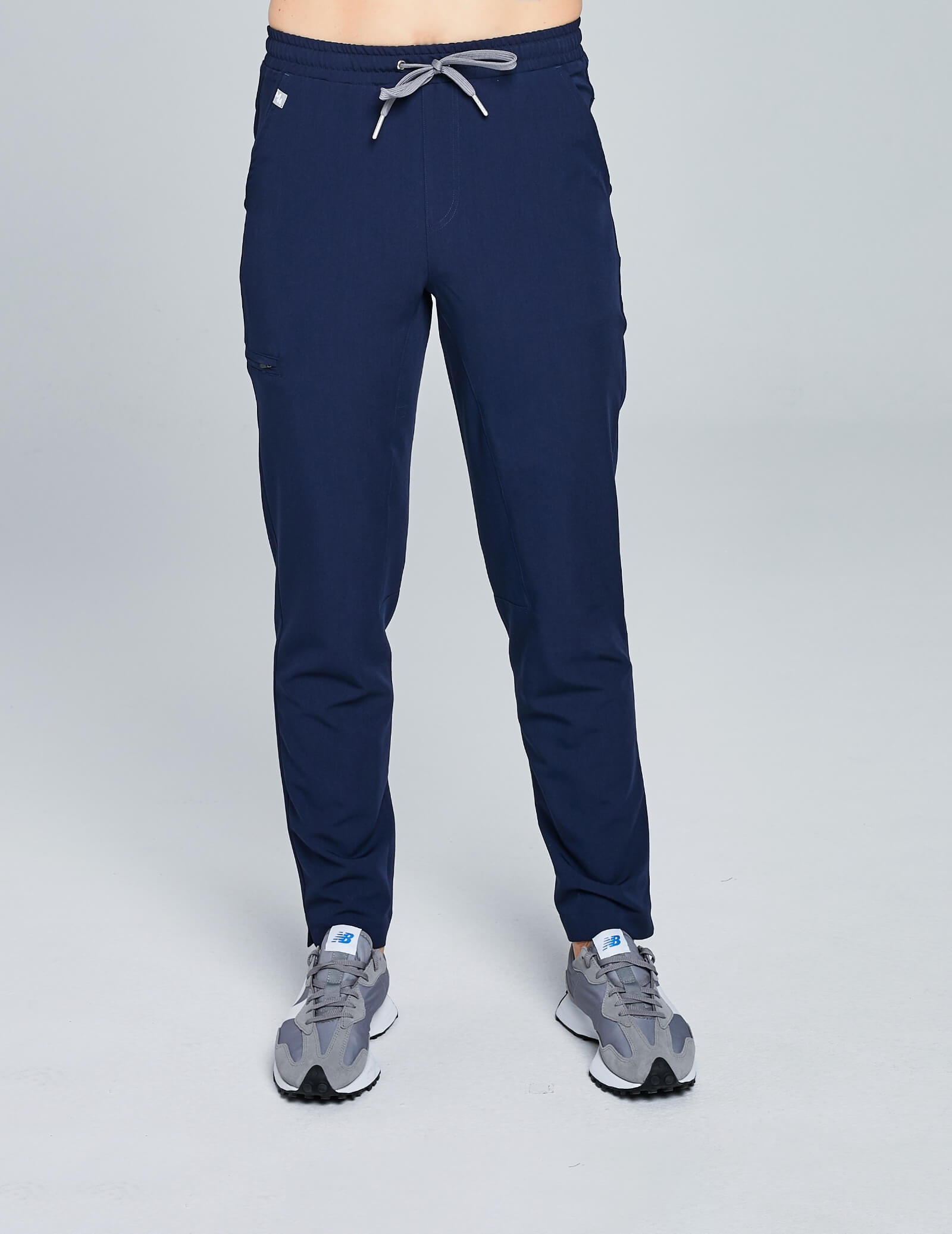 Pantaloni Basic pentru bărbați - DARK NAVY