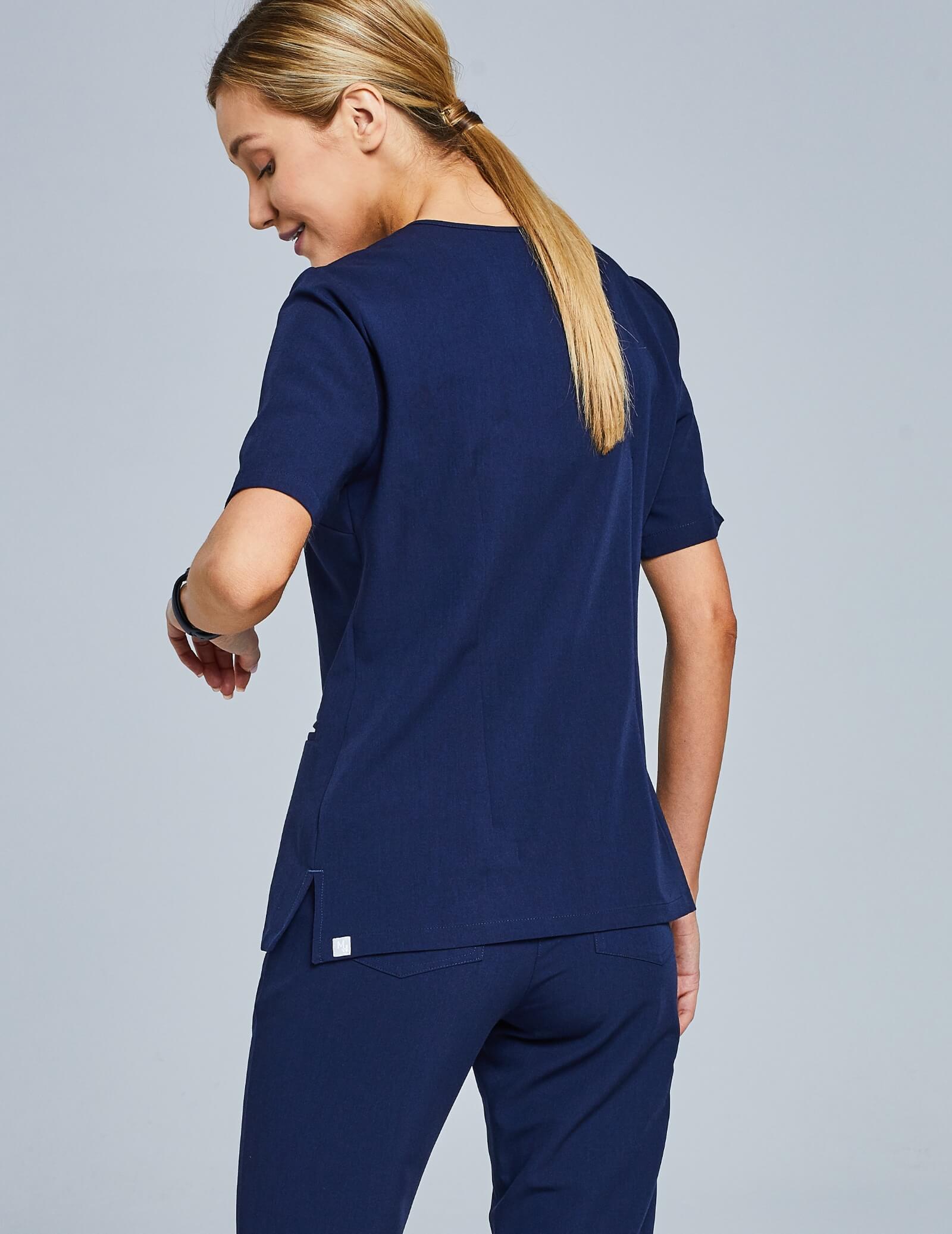 Hanorac medical Casy - NAVY NEGRU