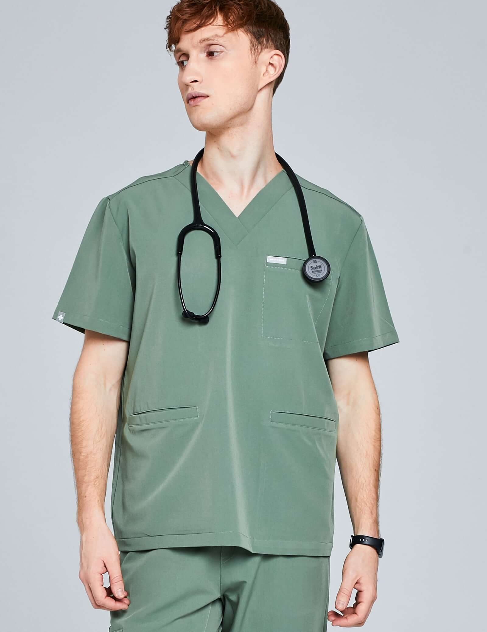 Tricou Birbal Medical - KHAKI