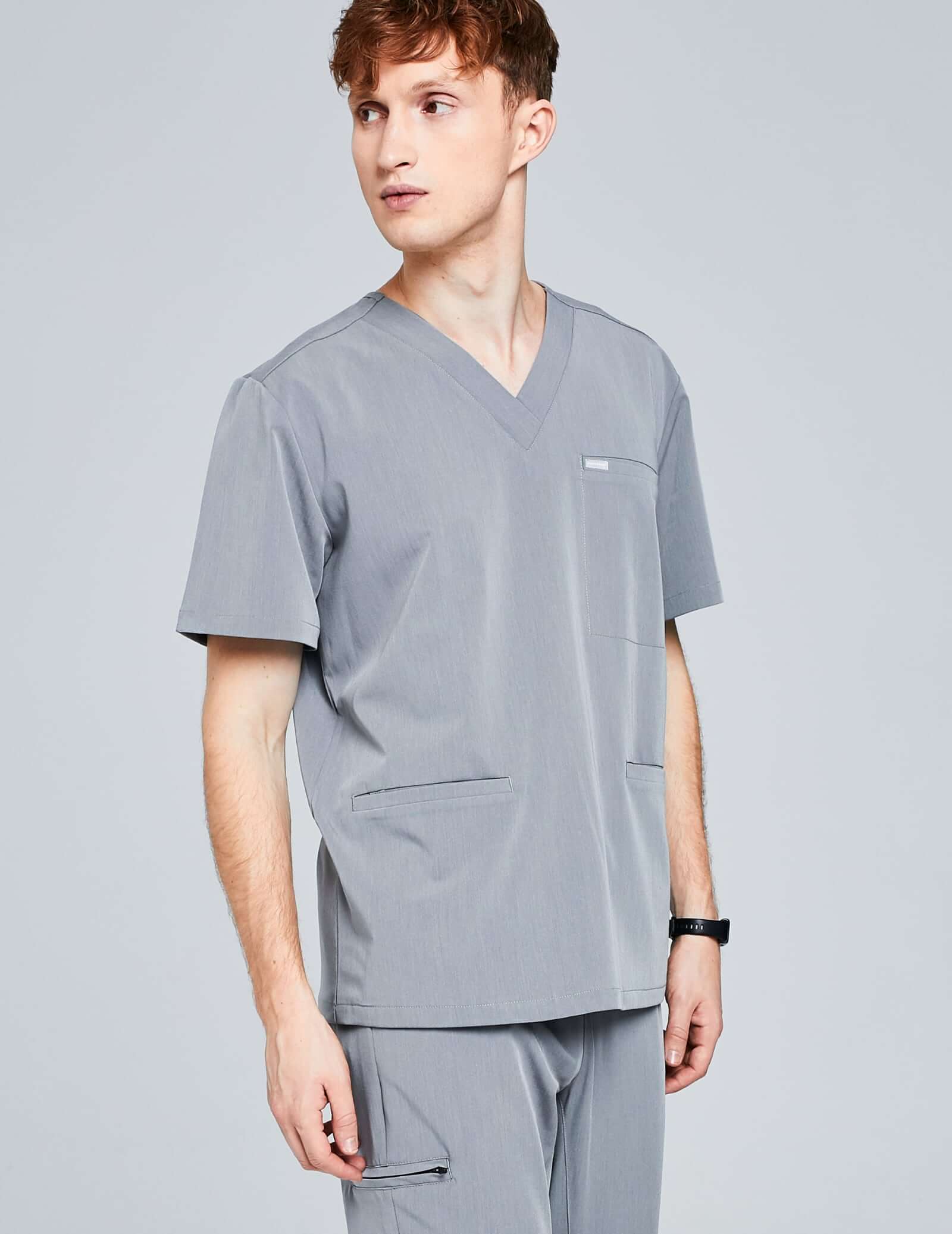 Tricou medical Birbal - SHARK GRAY