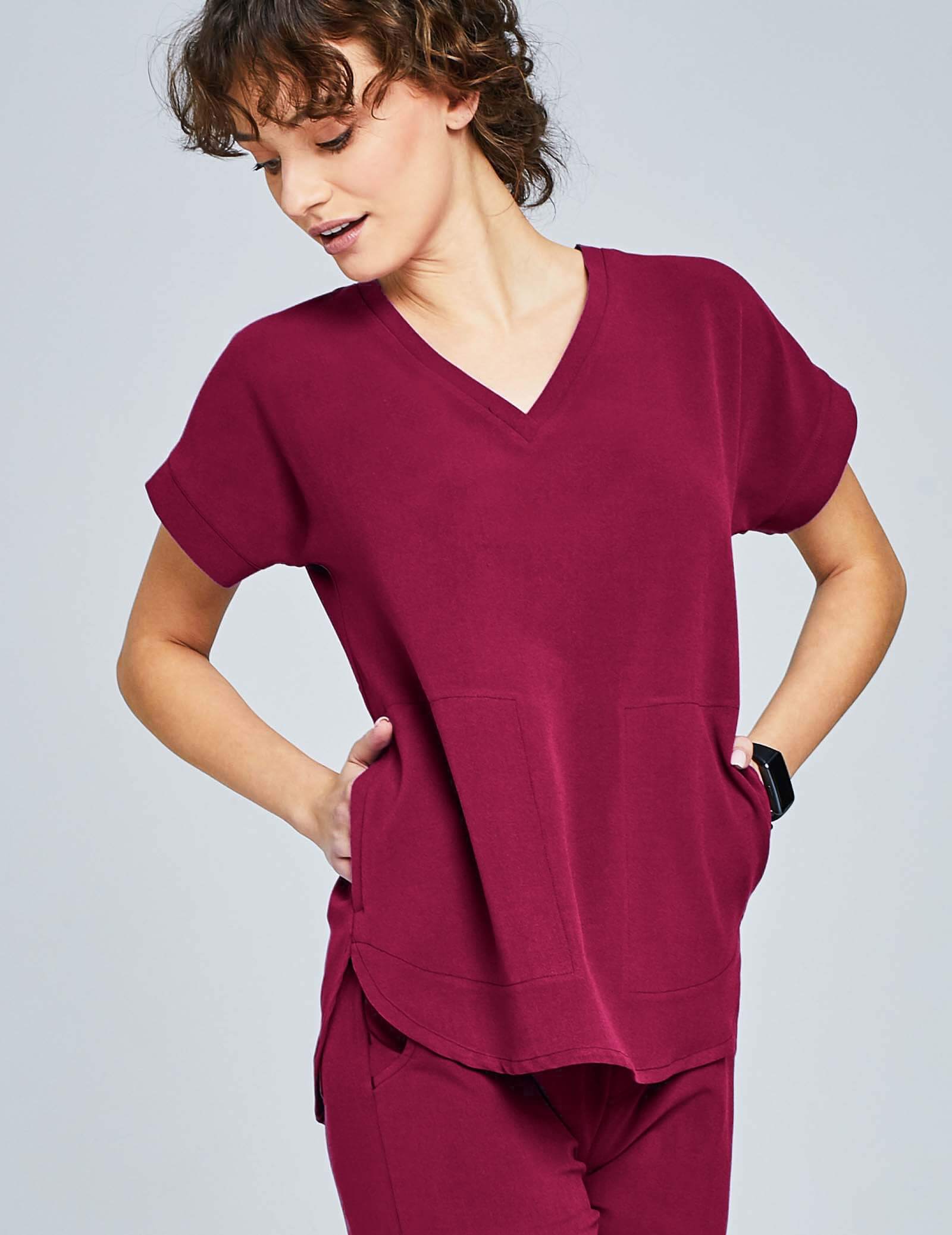 Kendall Medical Sweatshirt - ROMANTIC CHERRY