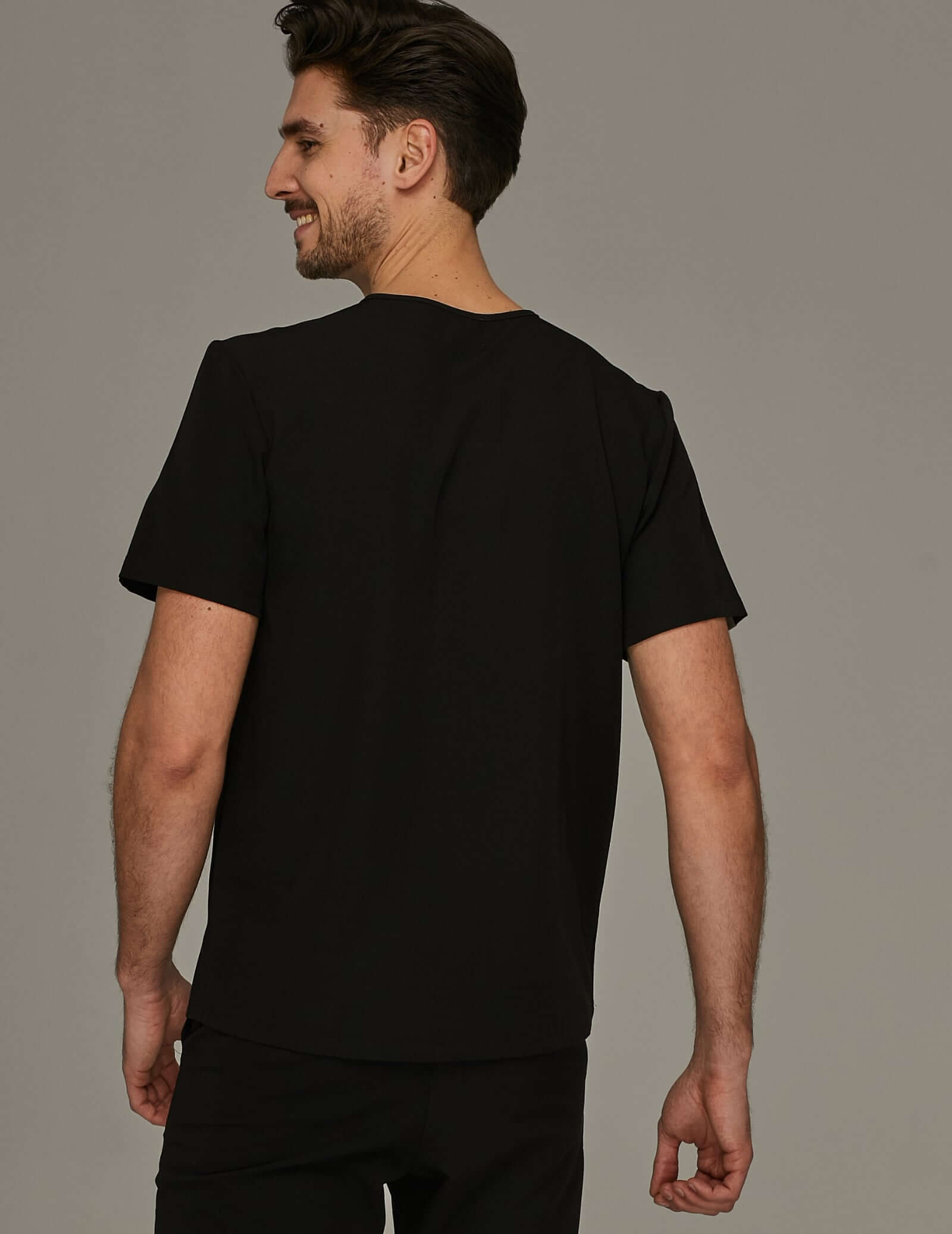 Tricou medical Birbal - NEGRU