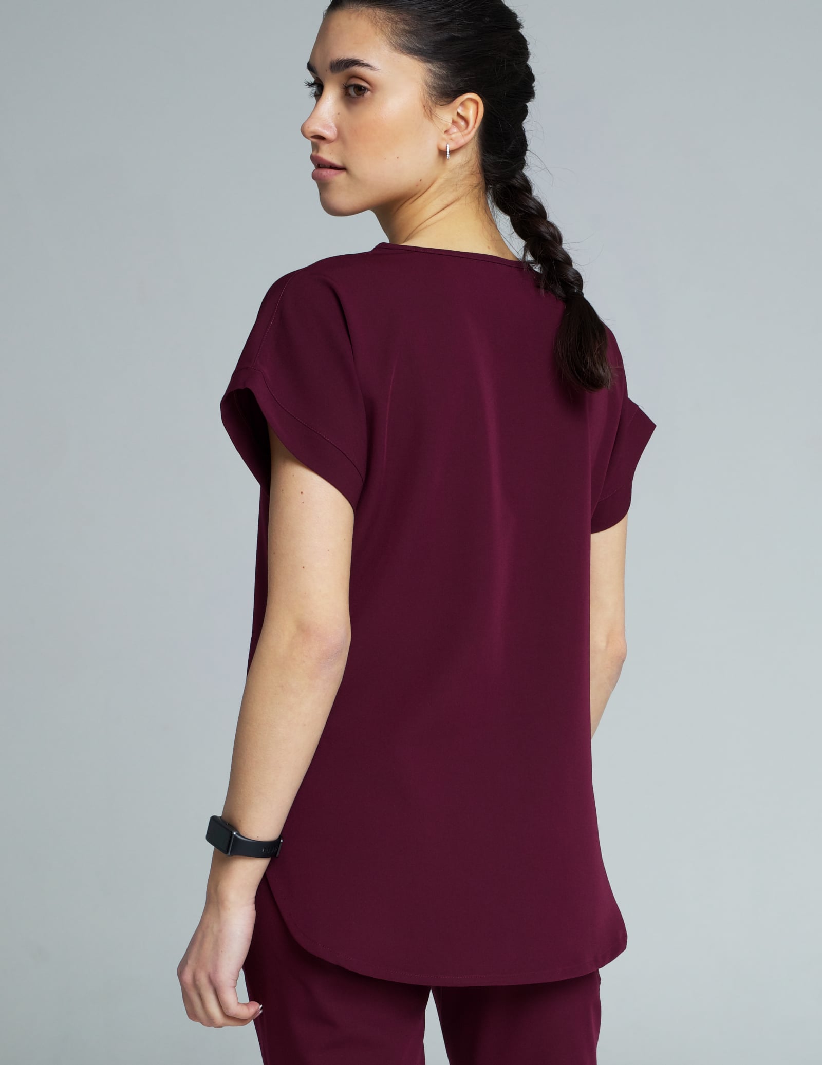 Tricou medical Kendall - BURGUNDY