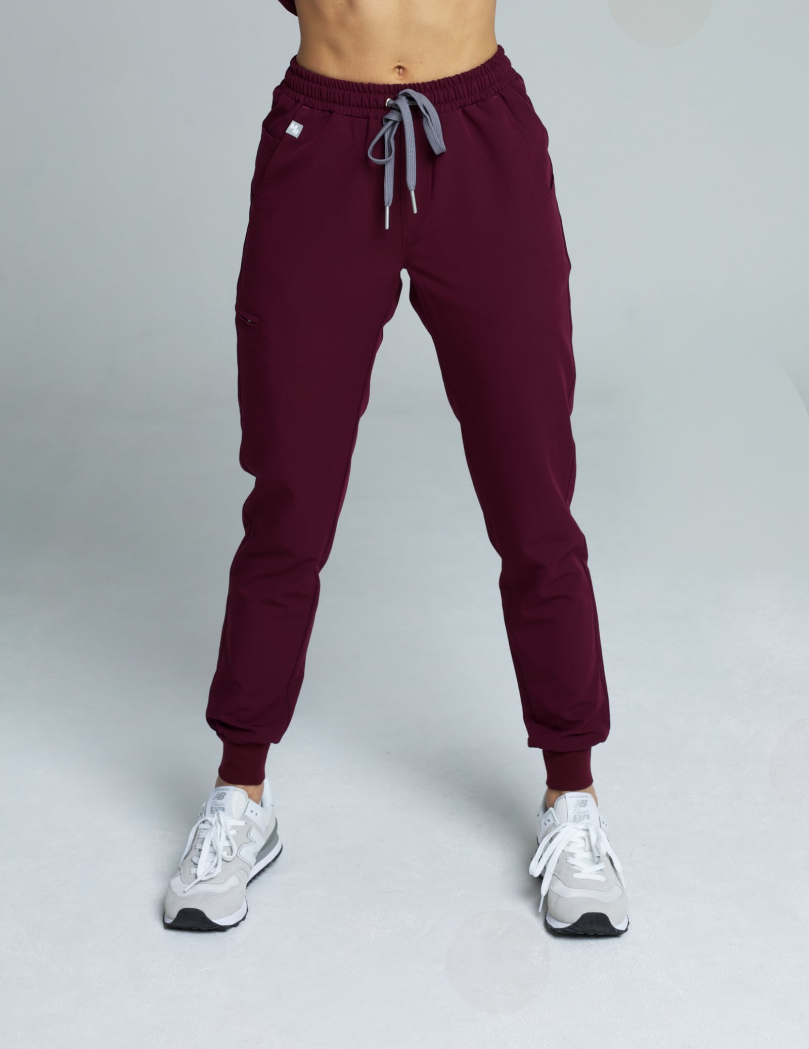 Pantaloni Joggers pentru femei - BURGUNDY