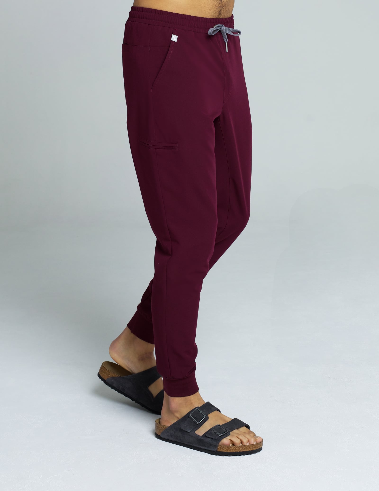 Pantaloni Joggers pentru bărbați - BURGUNDY