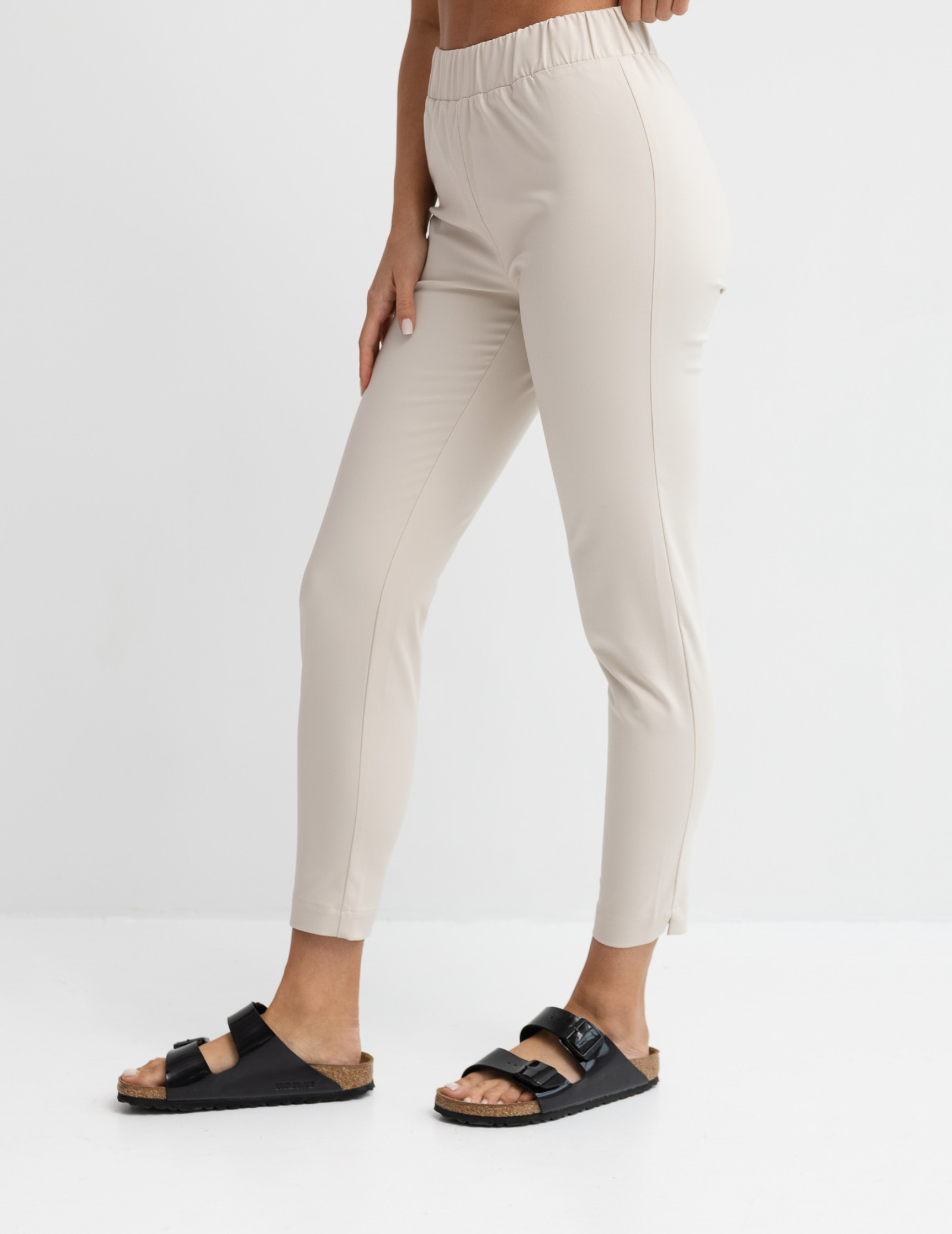 Pantaloni Slim Fit - Nude