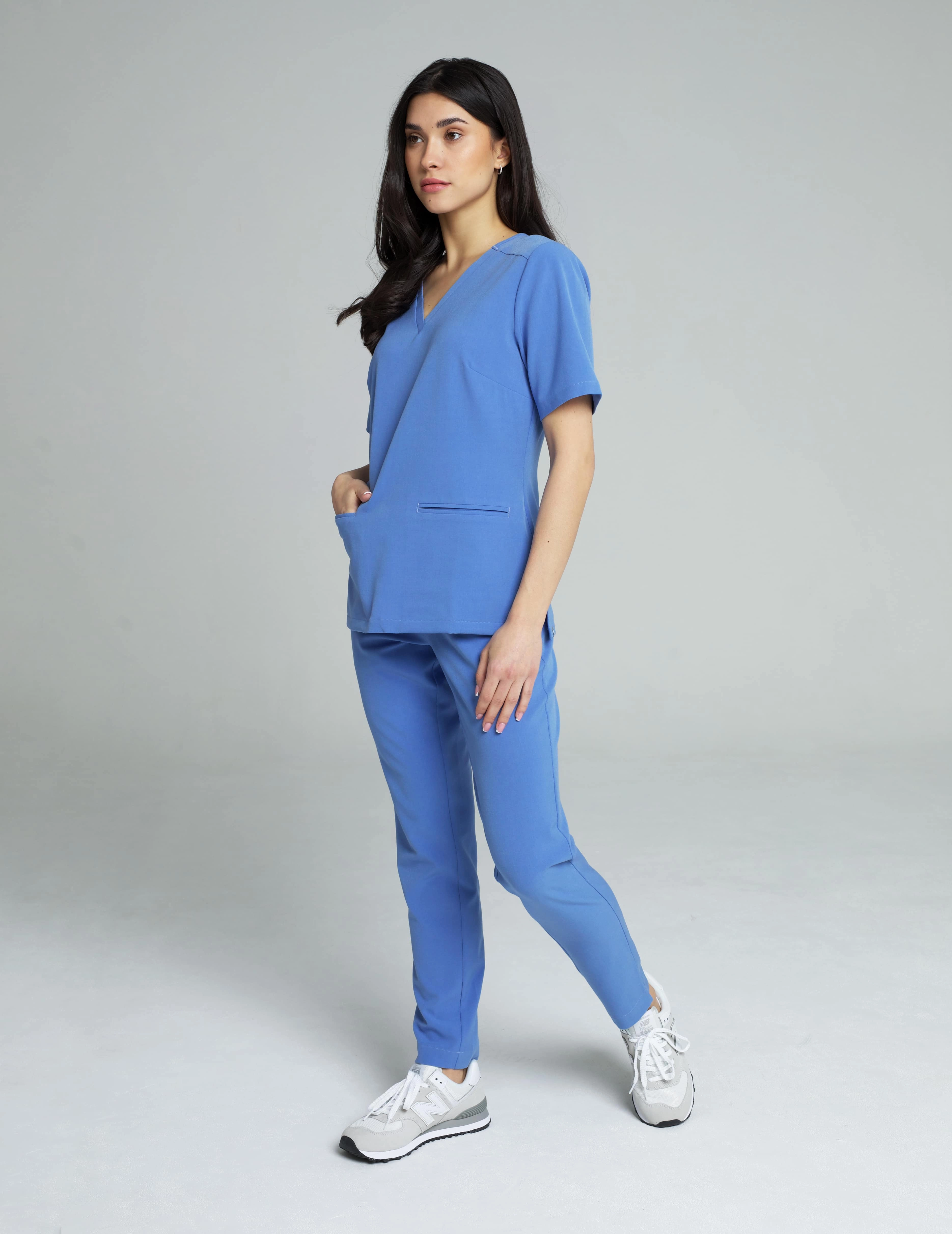 Hanorac medical Casy - MARINA BLUE