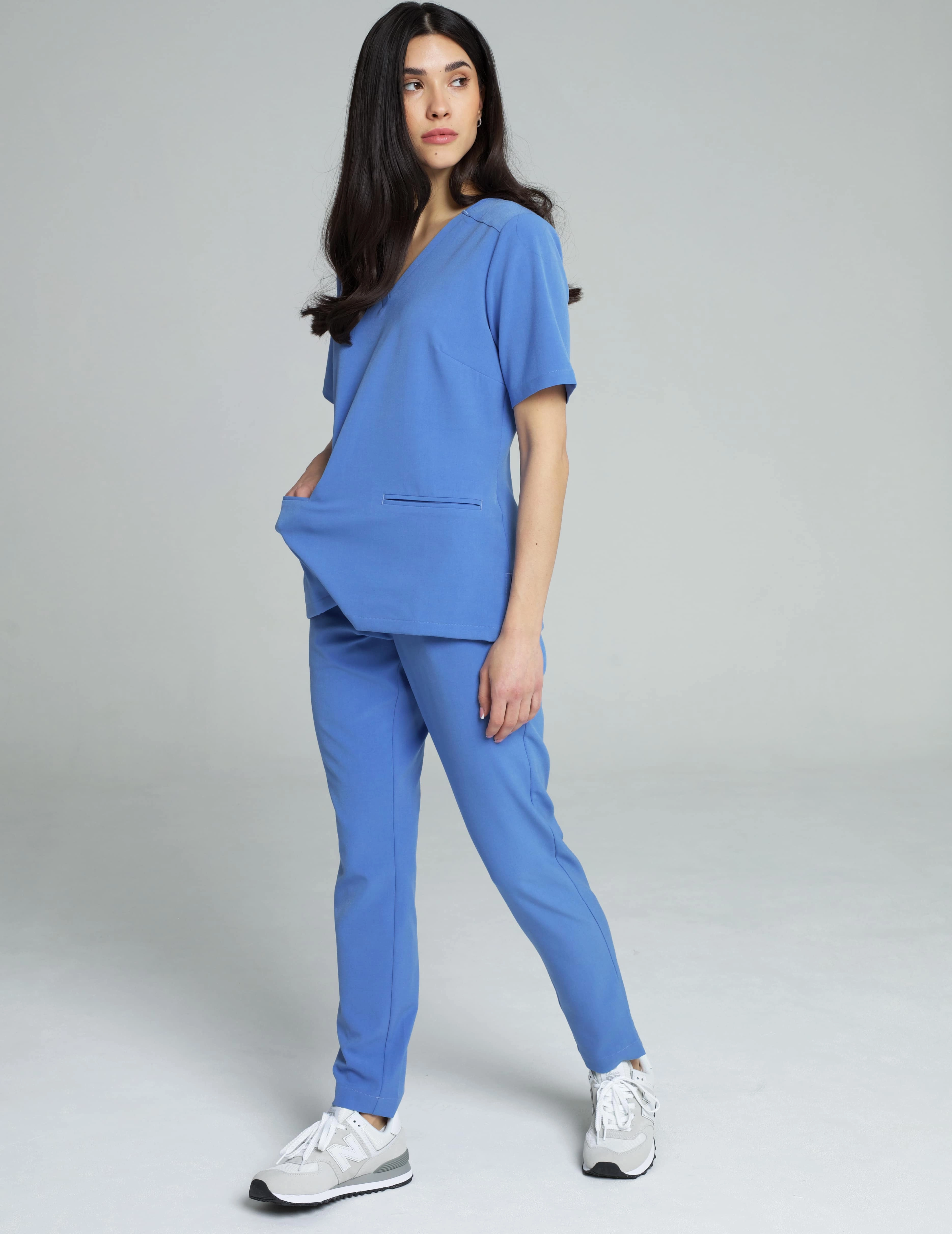 Hanorac medical Casy - MARINA BLUE