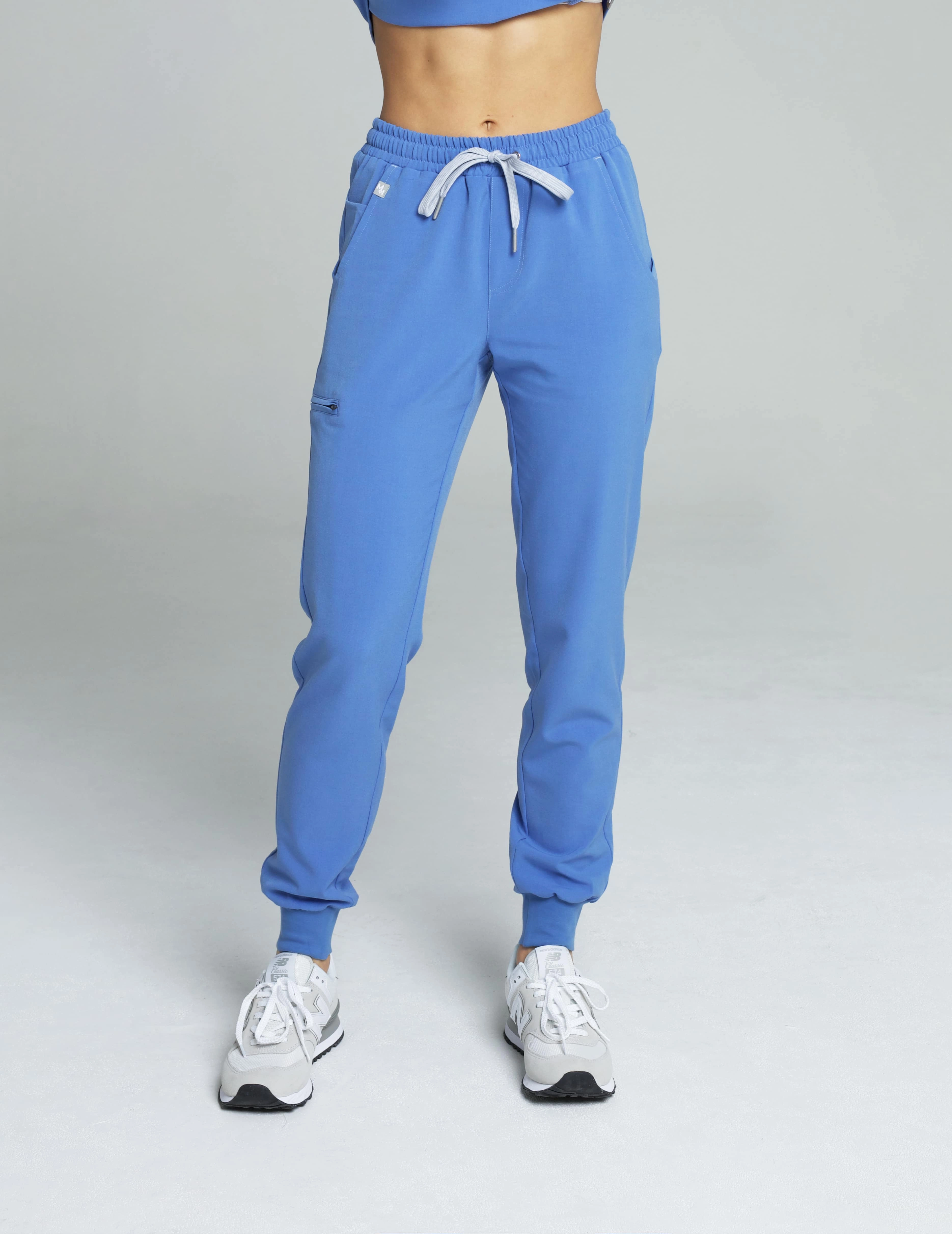 Spodnie Joggery Damskie - MARINA BLUE