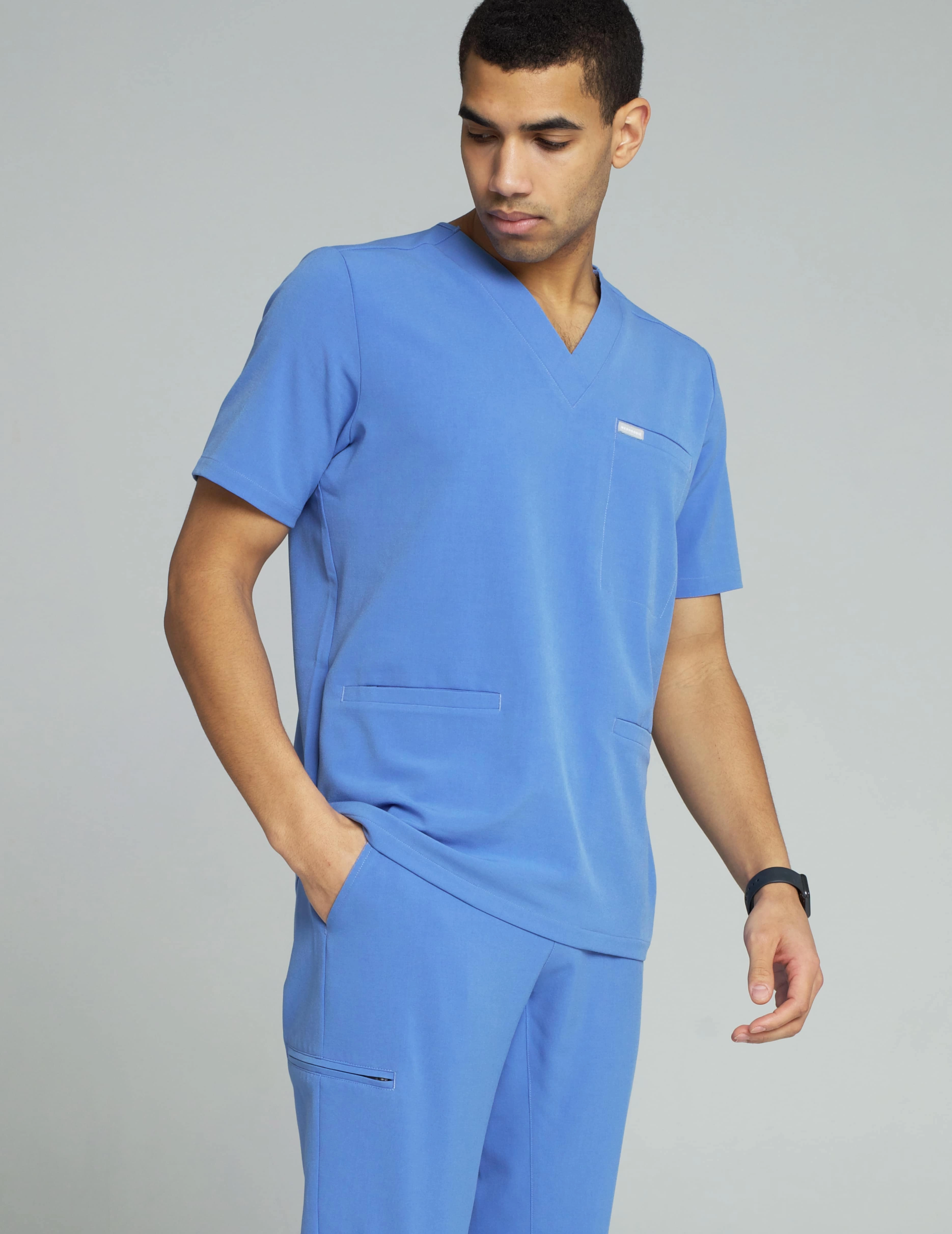 Tricou medical Birbal - MARINA BLUE