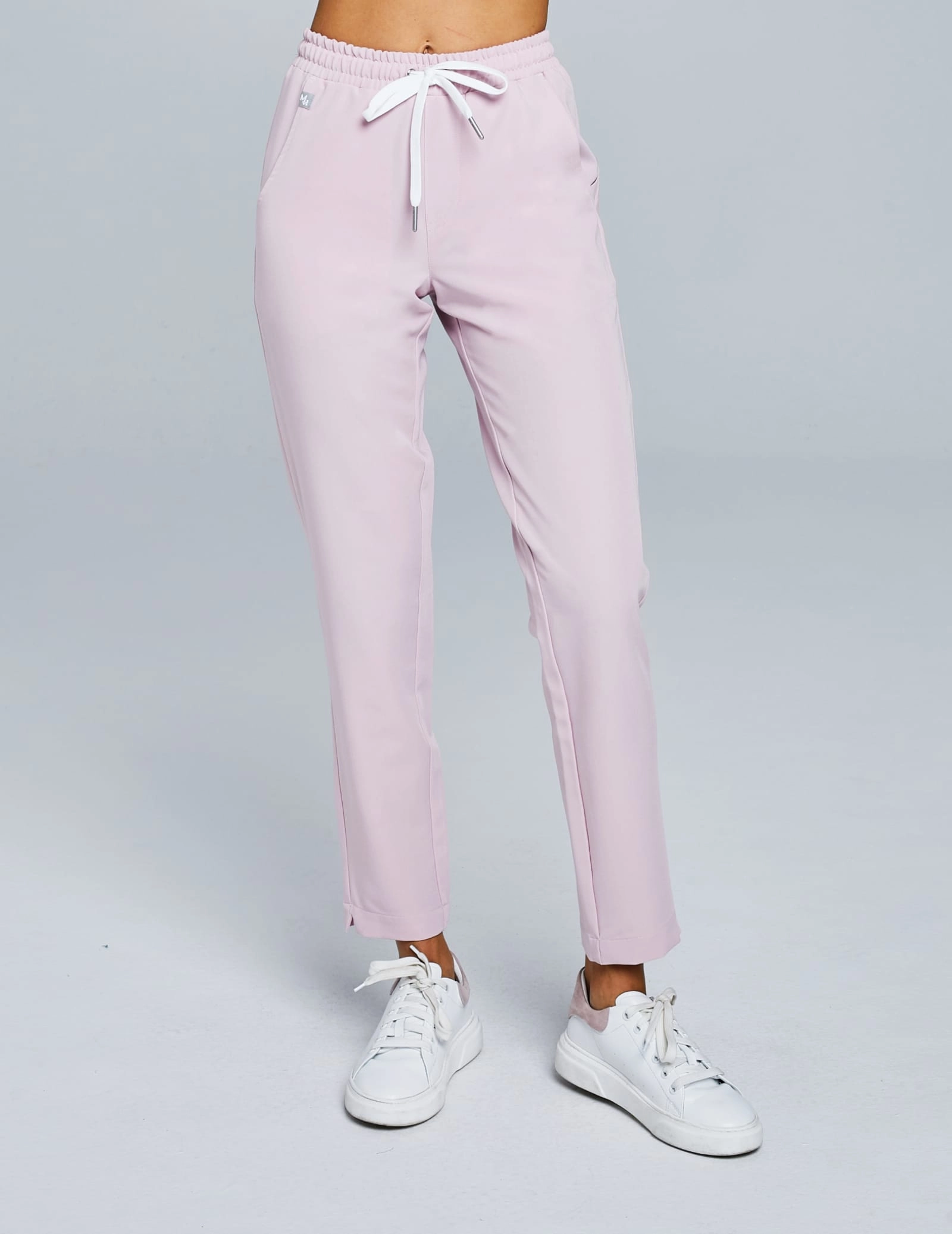 Spodnie damskie Basic - BLUSH PINK