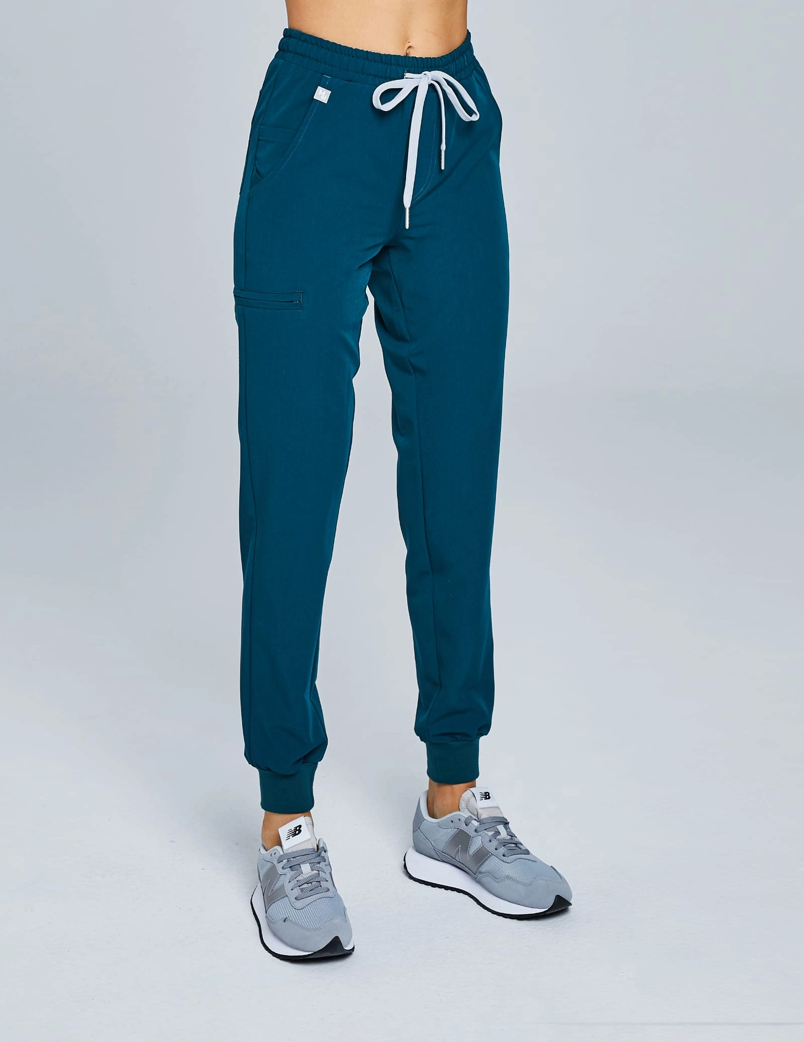 OUTLET Pantaloni joggers pentru femei - DEEP GREEN