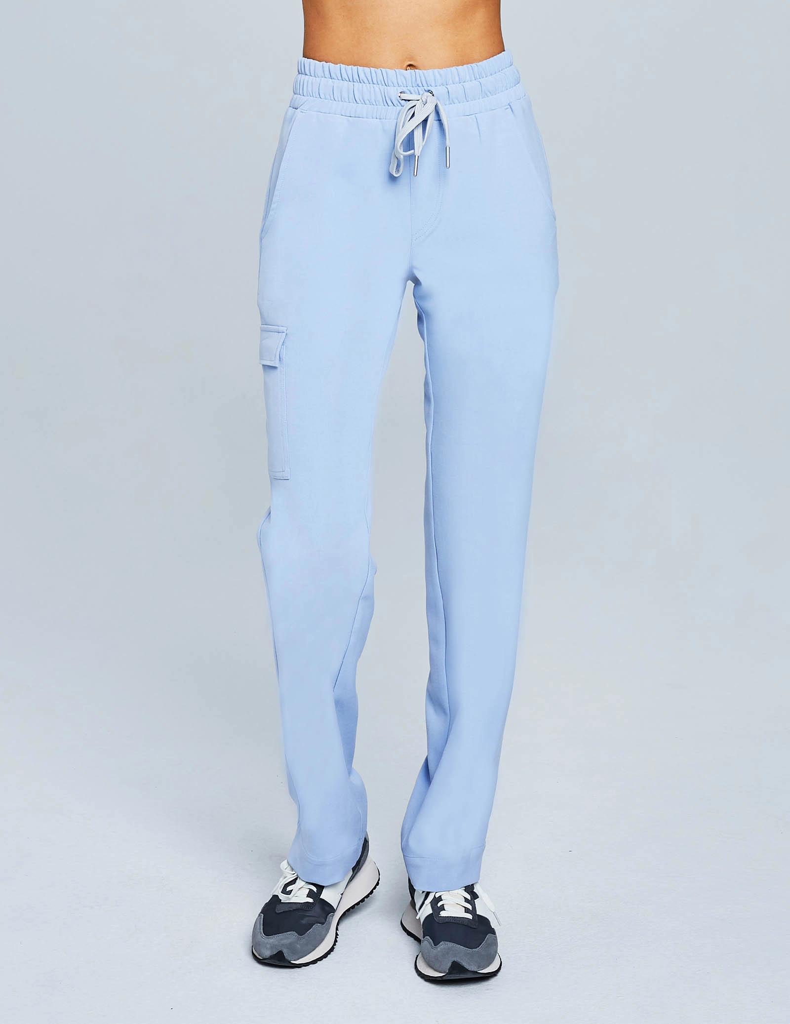 Pantalonii de yoga OUTLET - CEIL BLUE