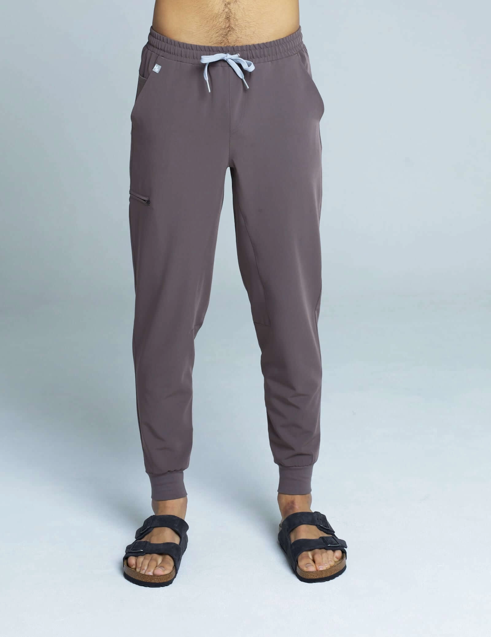 Pantaloni Joggers pentru bărbați OUTLET - CHOCOLATE BROWN