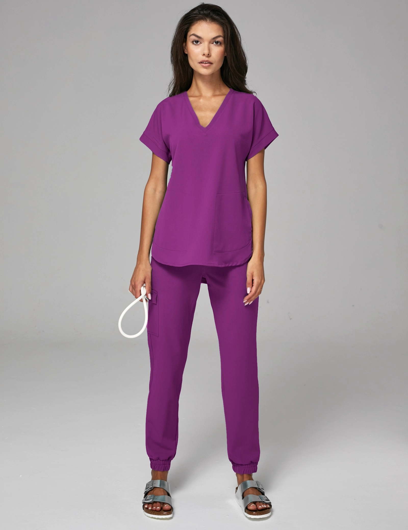 Pantaloni jogger Amelia - VIOLET