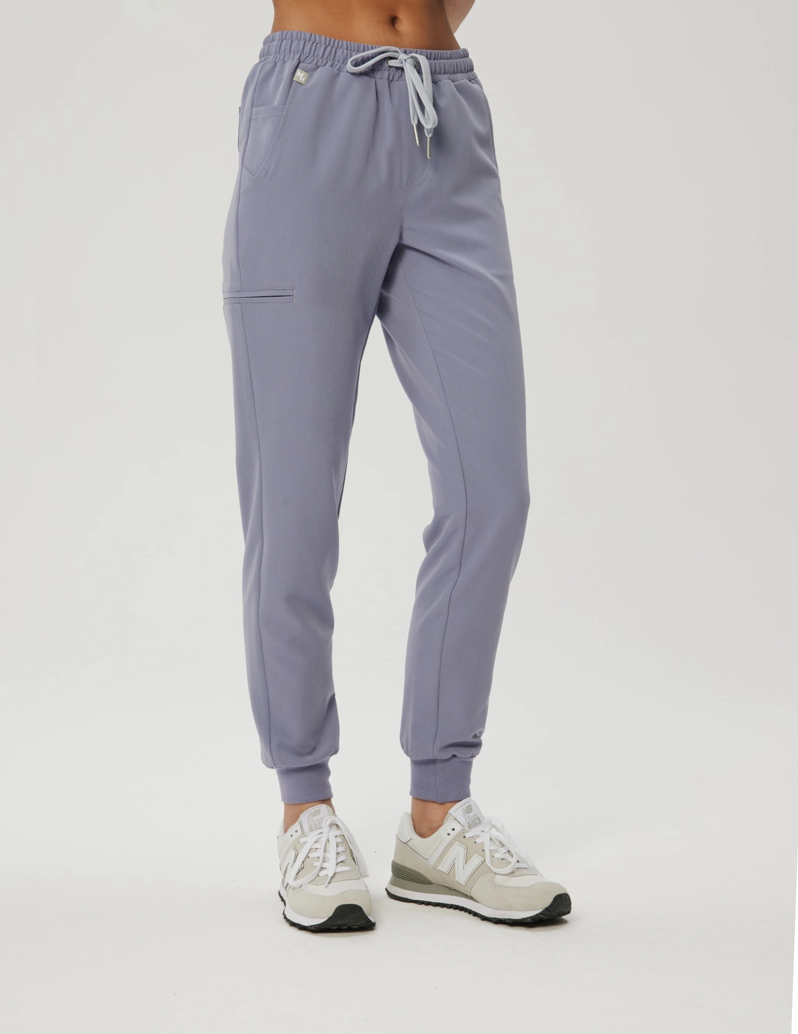 Pantaloni joggers pentru femei - MILKY LAVENDER