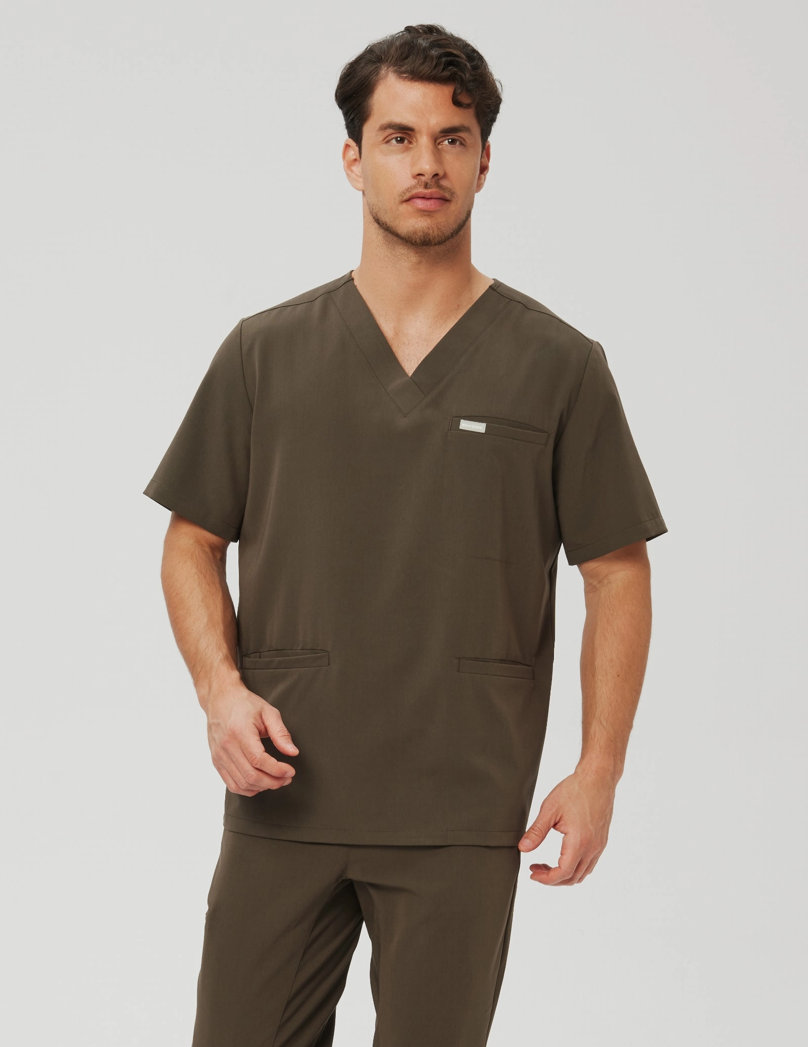 Tricou medical Birbal - OLIVE NIGHT