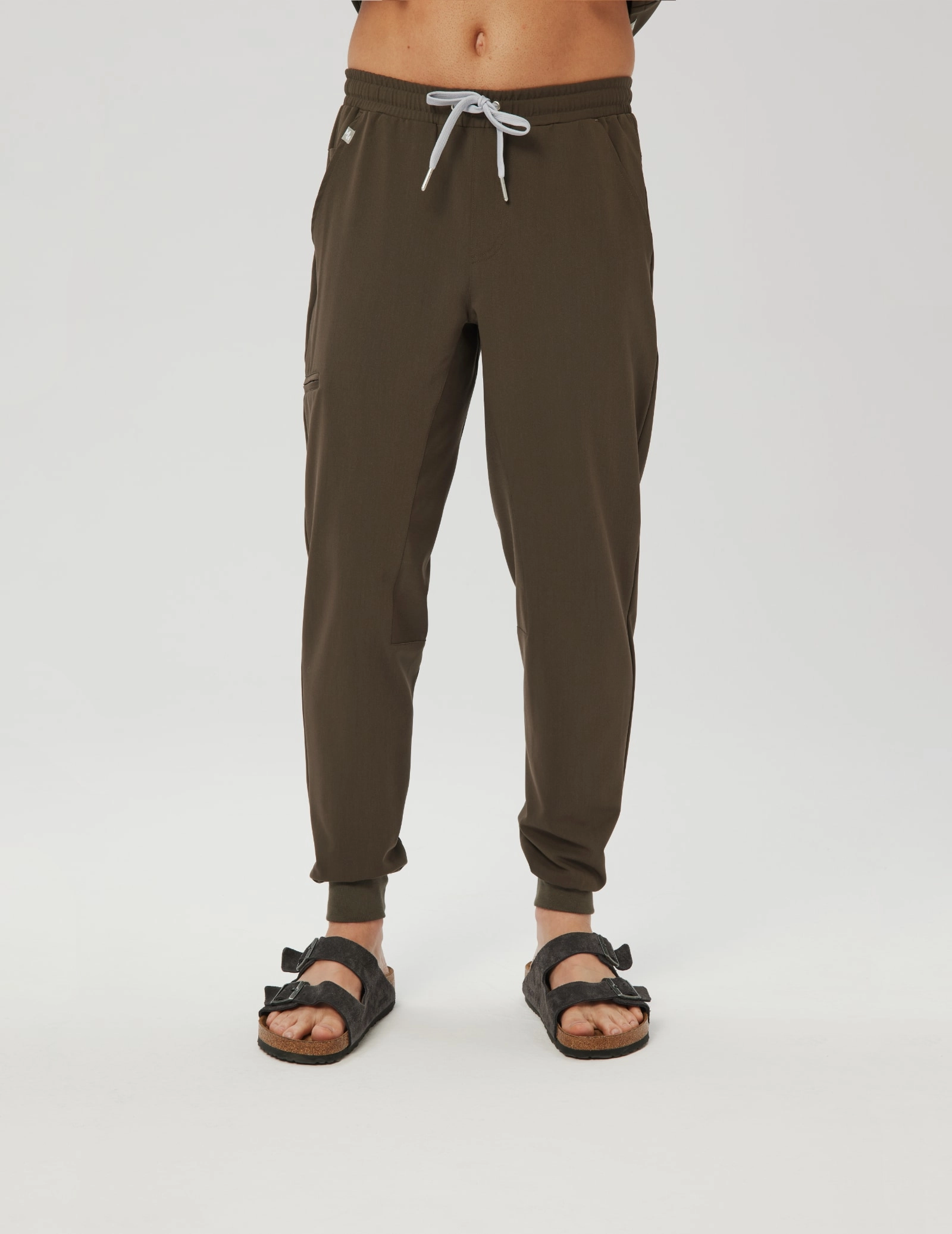 Pantaloni Joggers pentru bărbați - OLIVE NIGHT