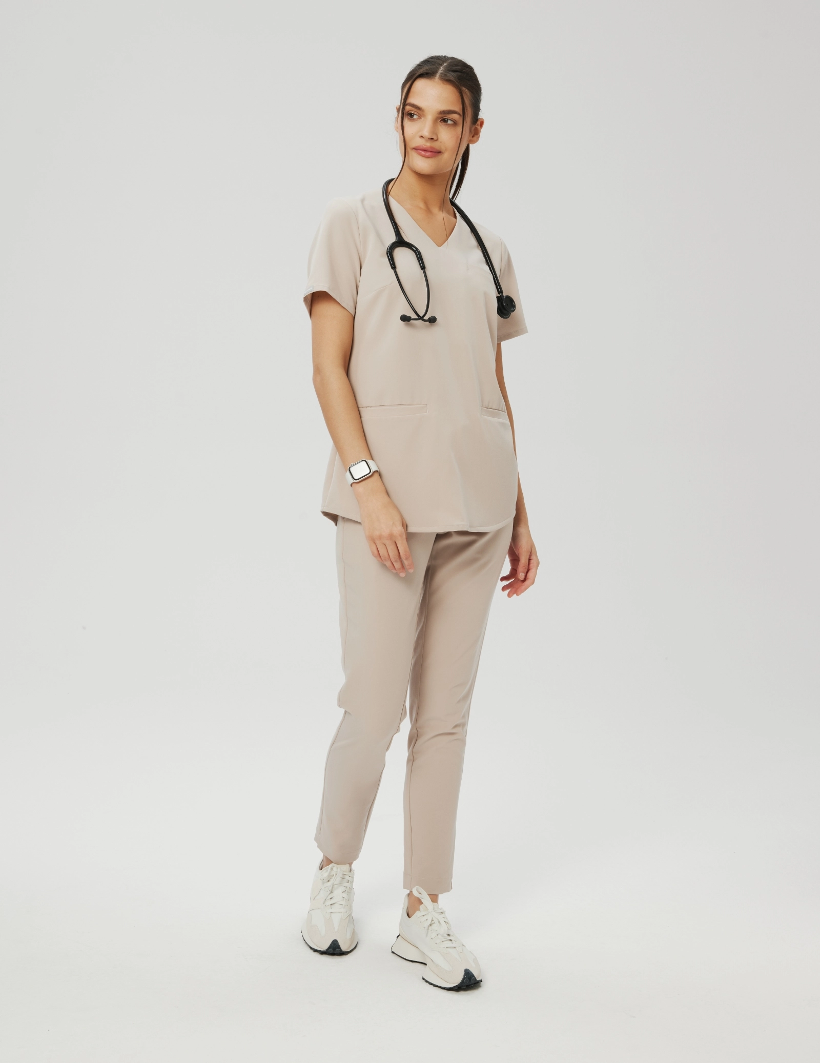 Grace Medical Sweatshirt - COCONUT