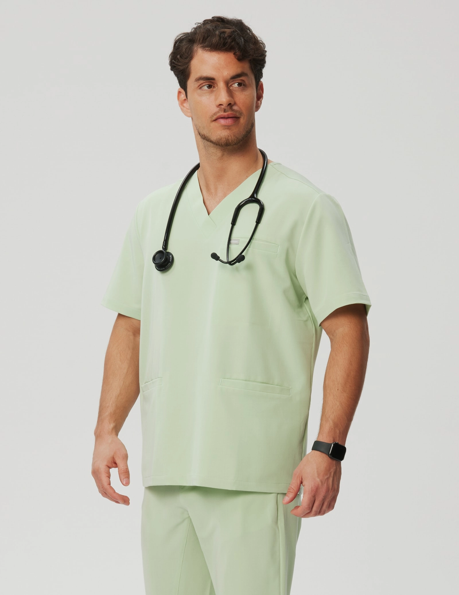 Tricou medical Birbal - MATCHA LATTE