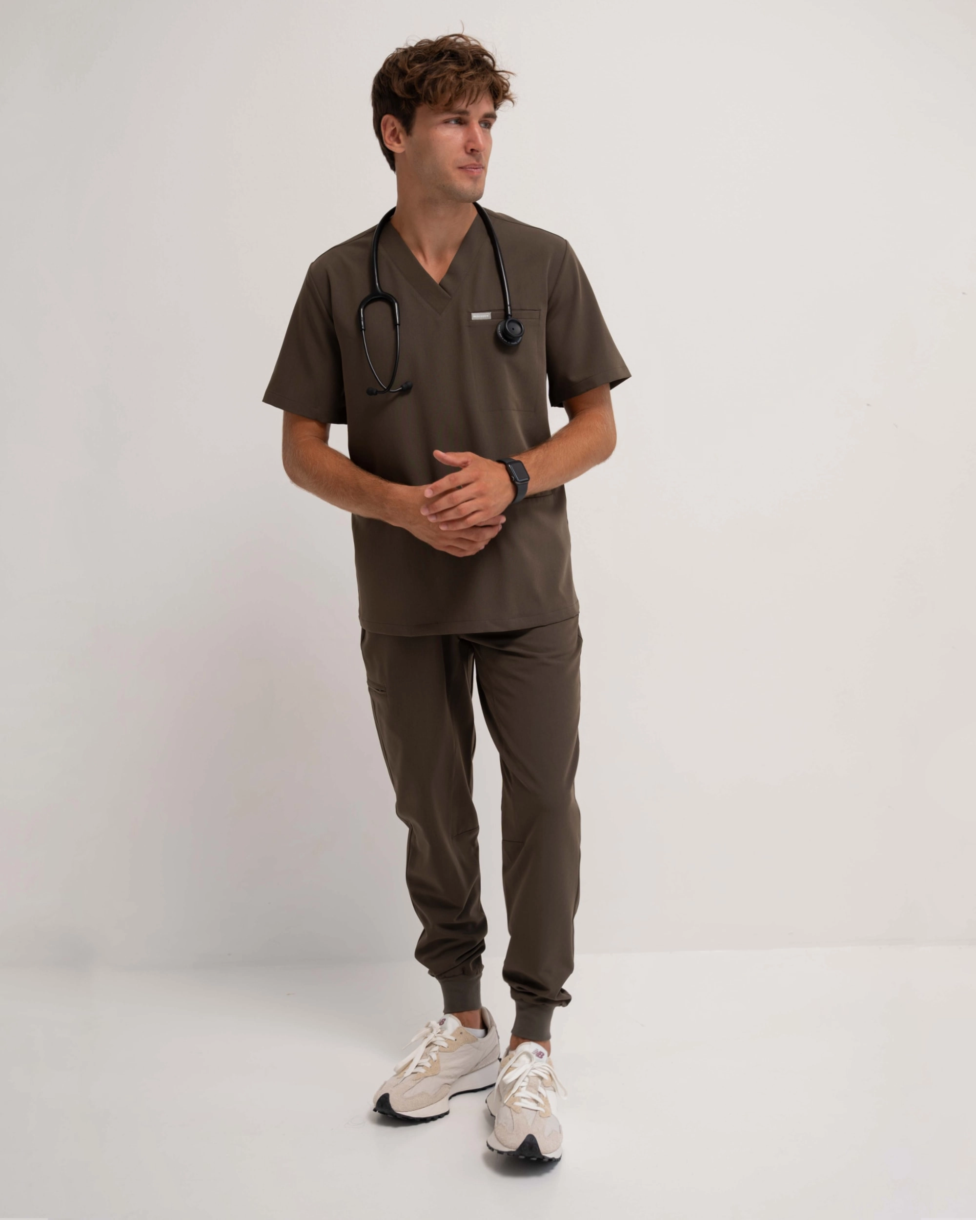 Tricou medical Birbal - OLIVE NIGHT