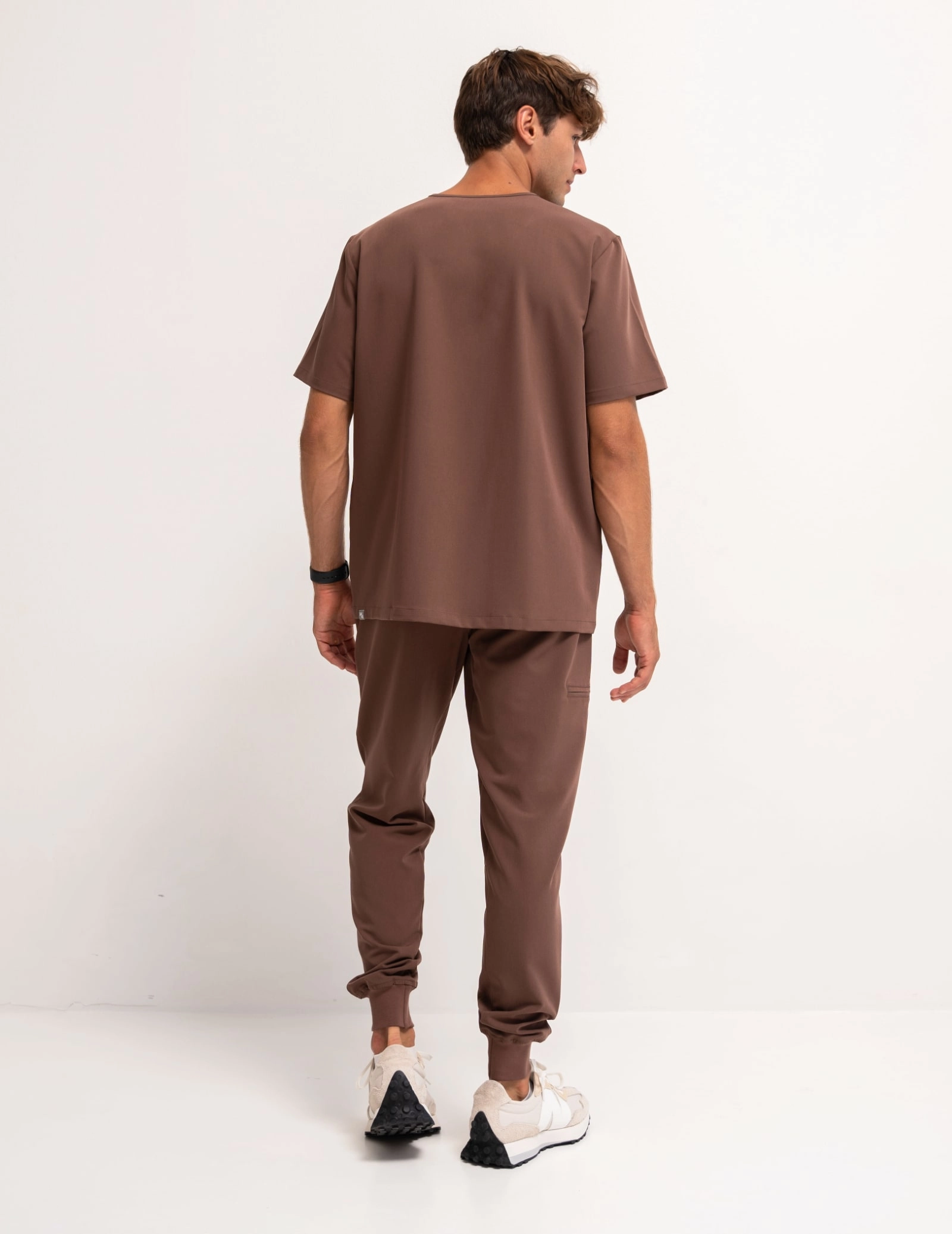 Joggers pentru bărbați - MILKY BROWN