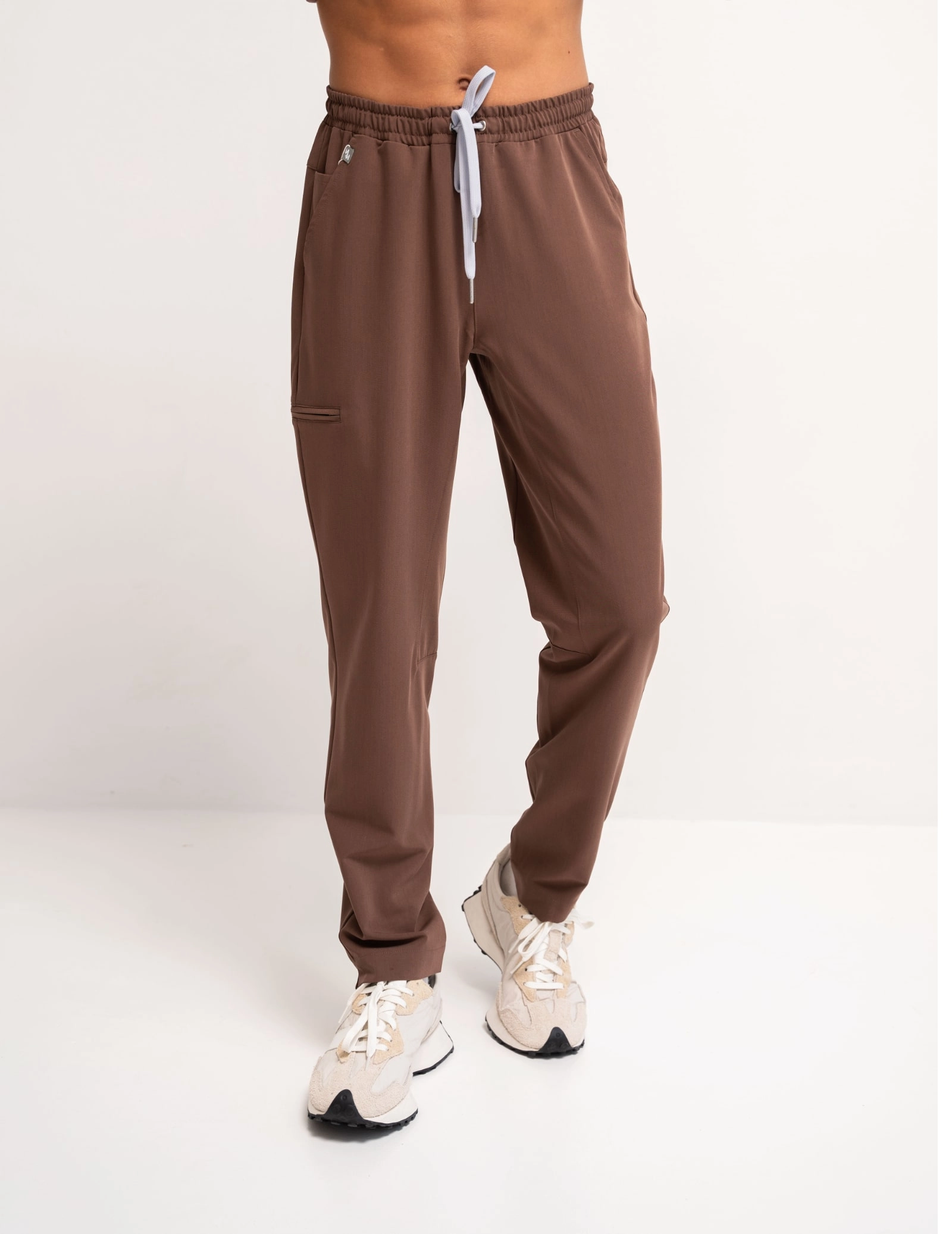 Pantaloni Basic pentru bărbați - MILKY BROWN