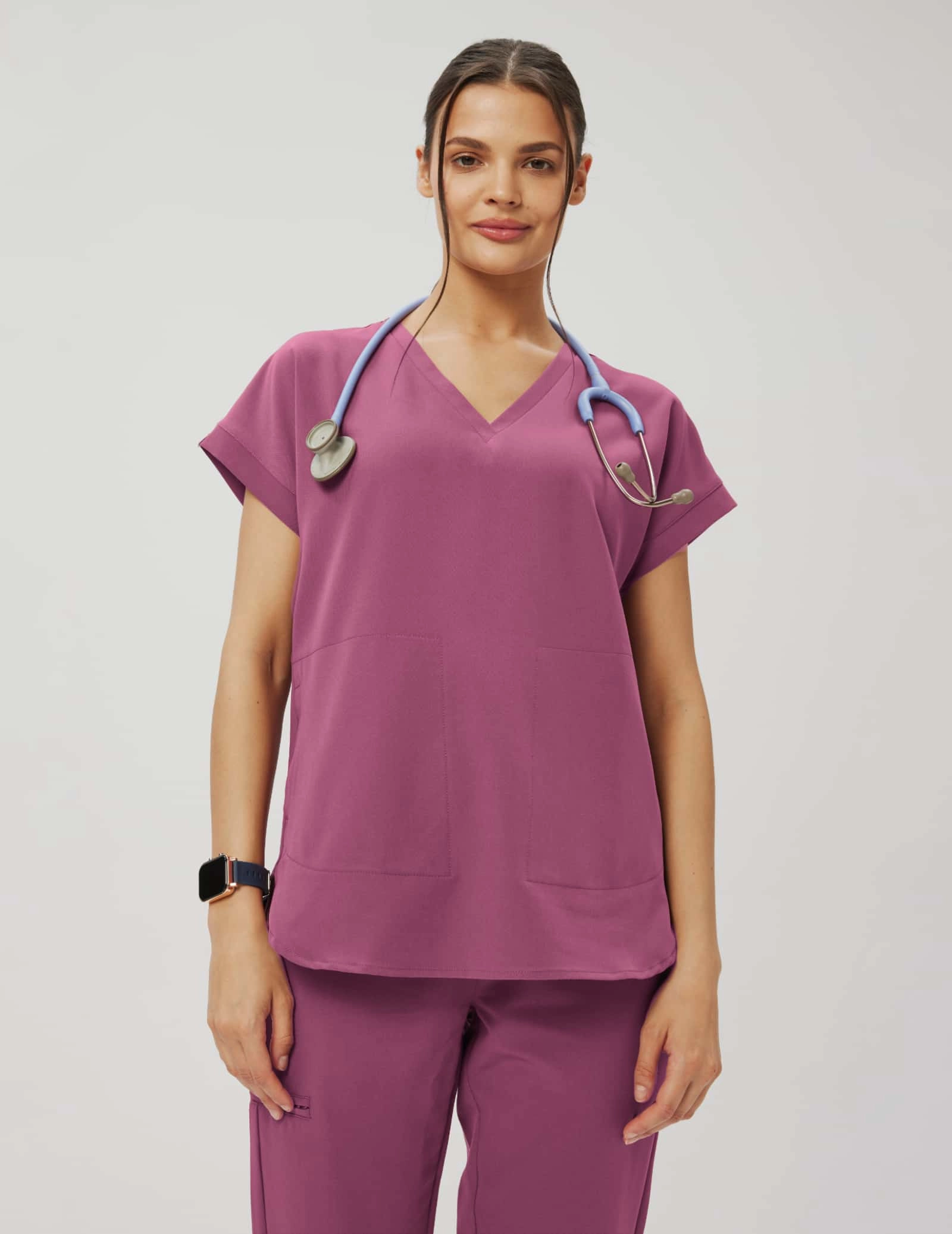 Kendall Medical Sweatshirt - BERRY SHAKE