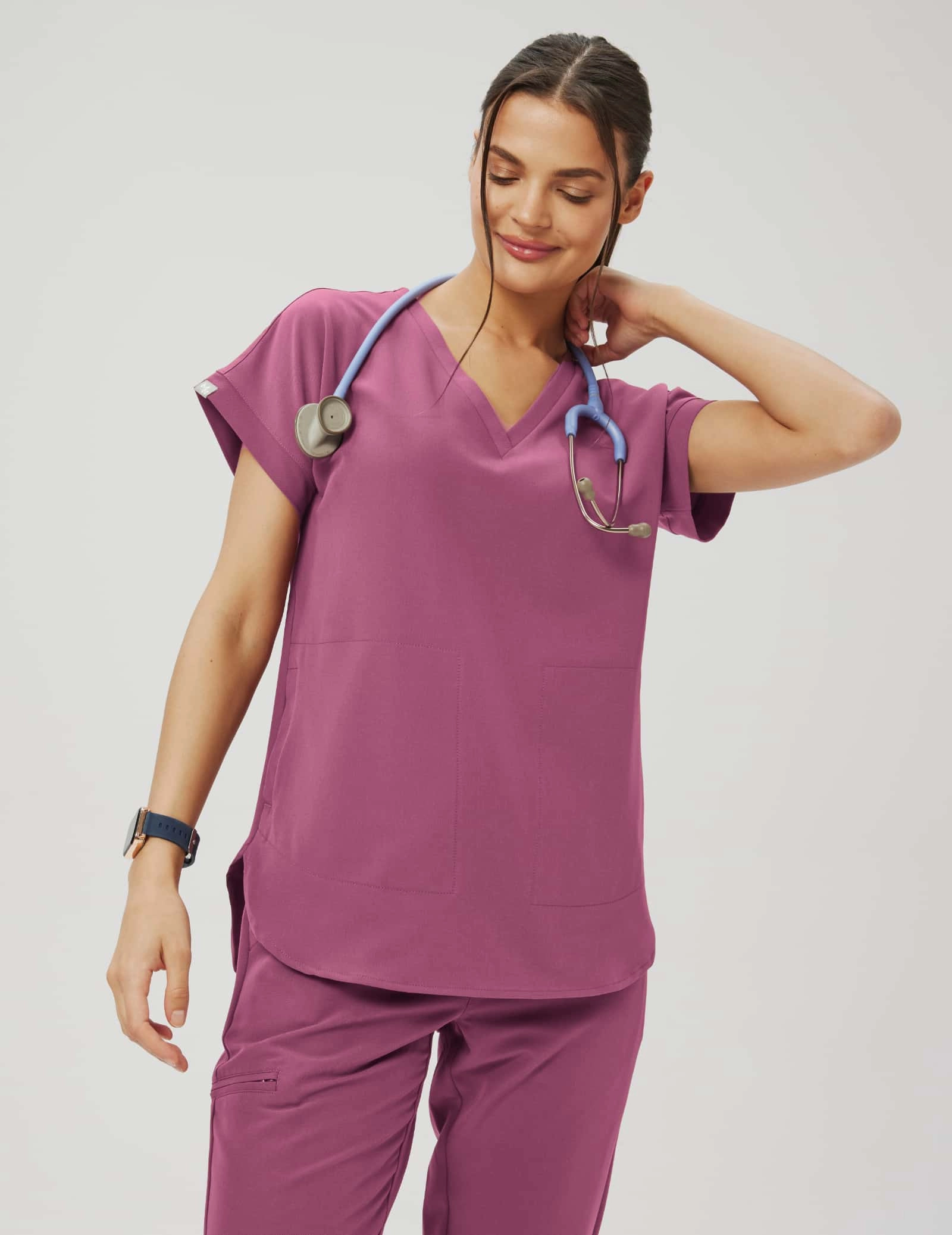 Kendall Medical Sweatshirt - BERRY SHAKE