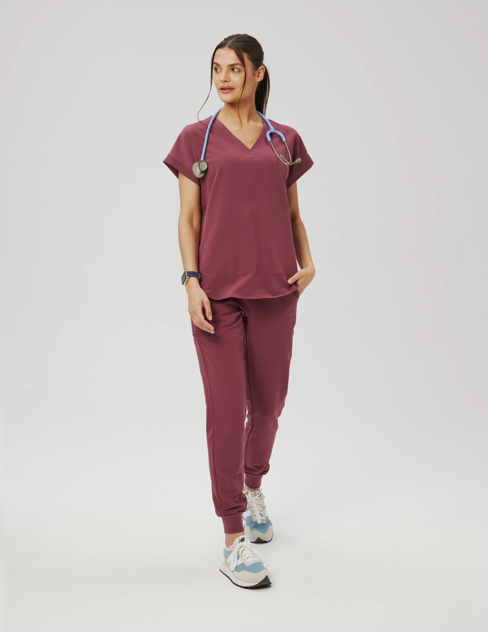 Kendall Medical Sweatshirt - MULLED WINE