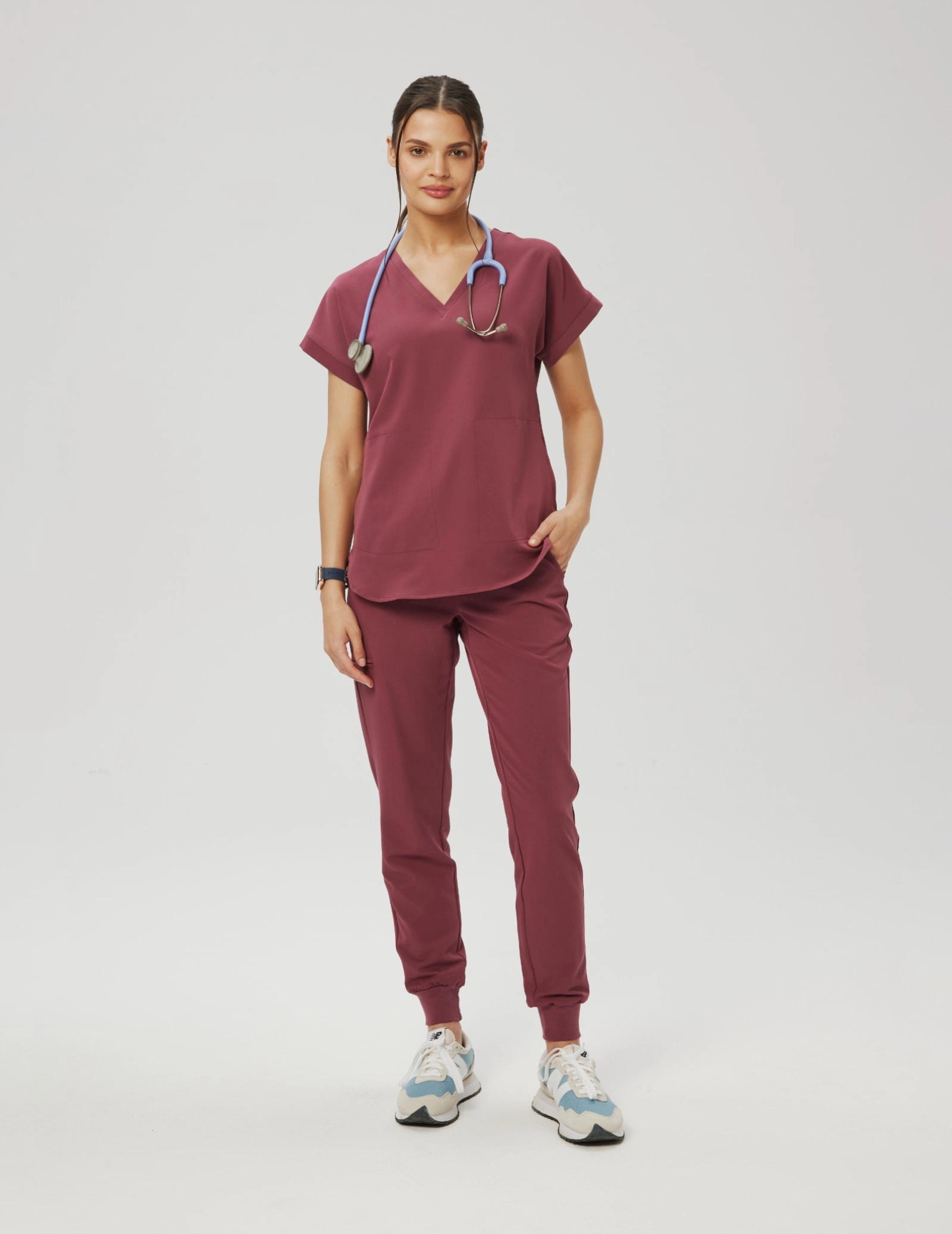 Kendall Medical Sweatshirt - MULLED WINE