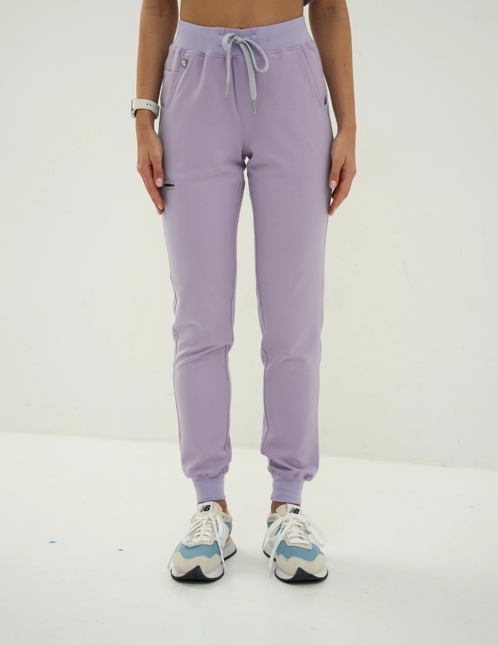 Pantaloni Joggers pentru femei - PURPLE HEATHER