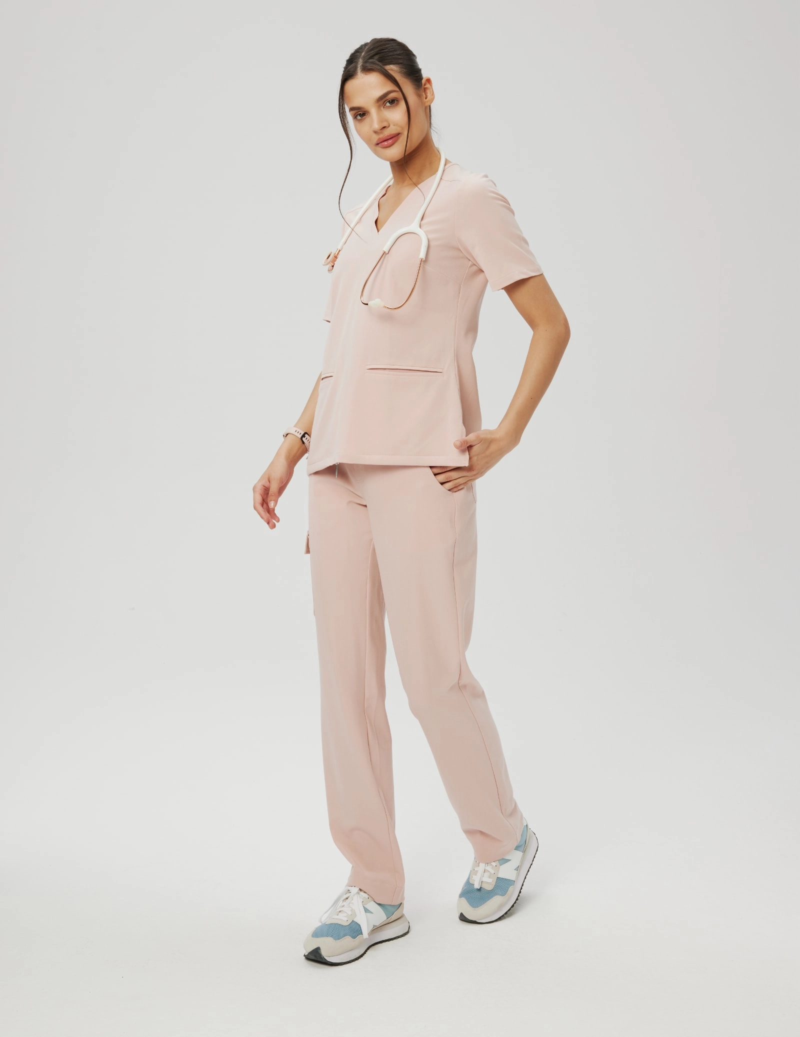 Pantaloni YOGA - Dusty Rose