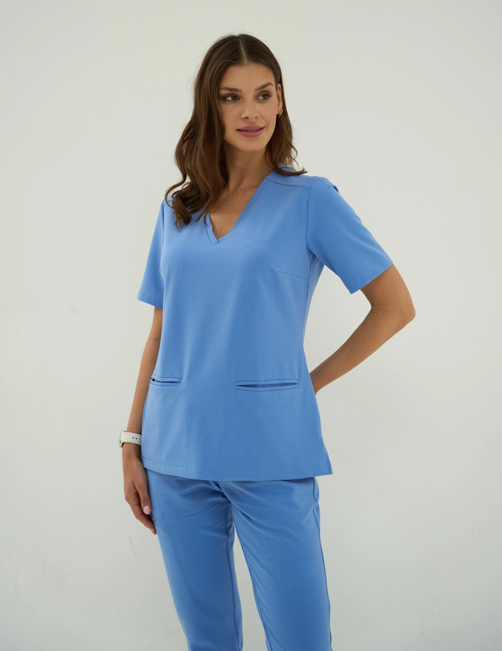 Hanorac medical Casy - MARINA BLUE