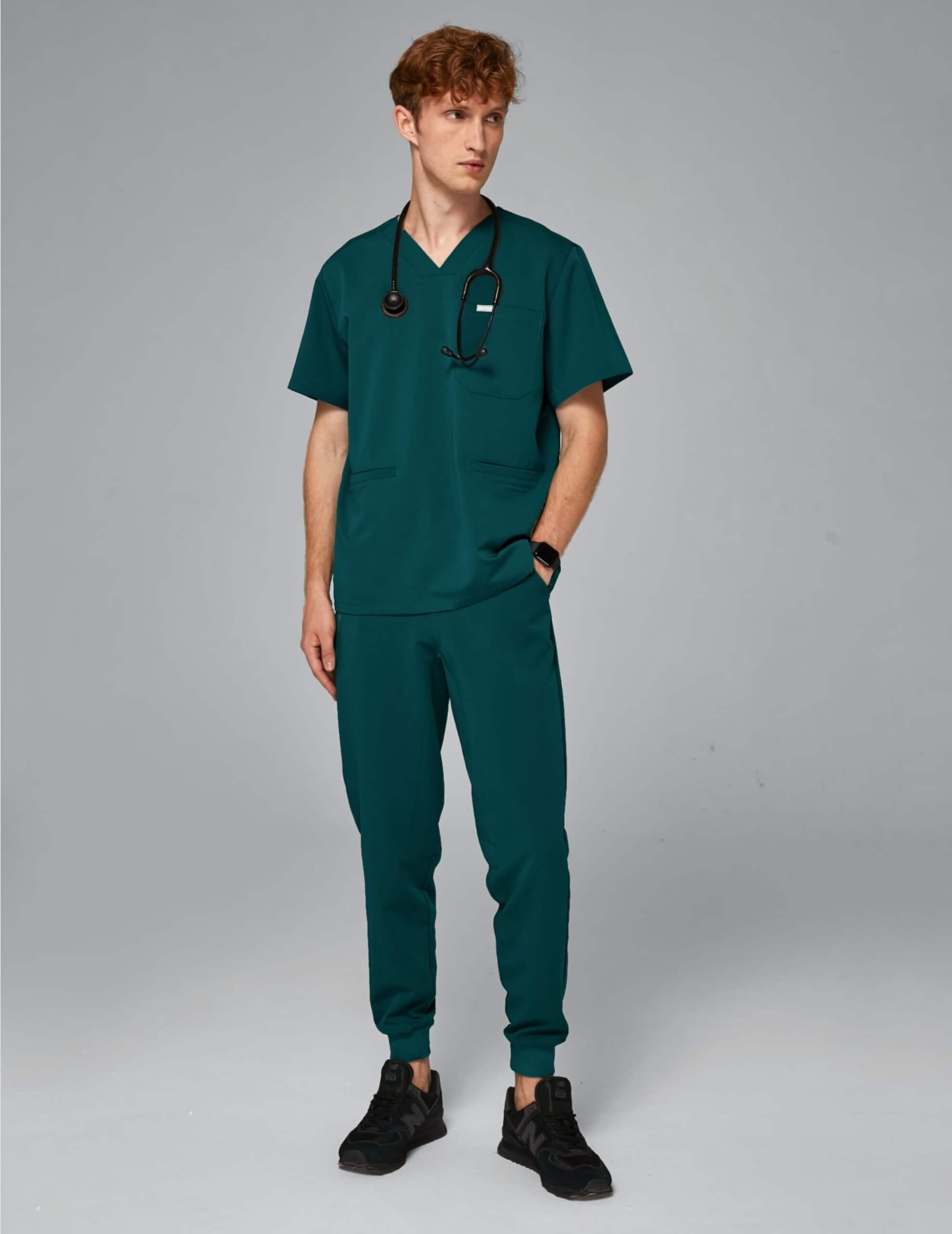 Pantaloni Joggers pentru bărbați - DEEP GREEN